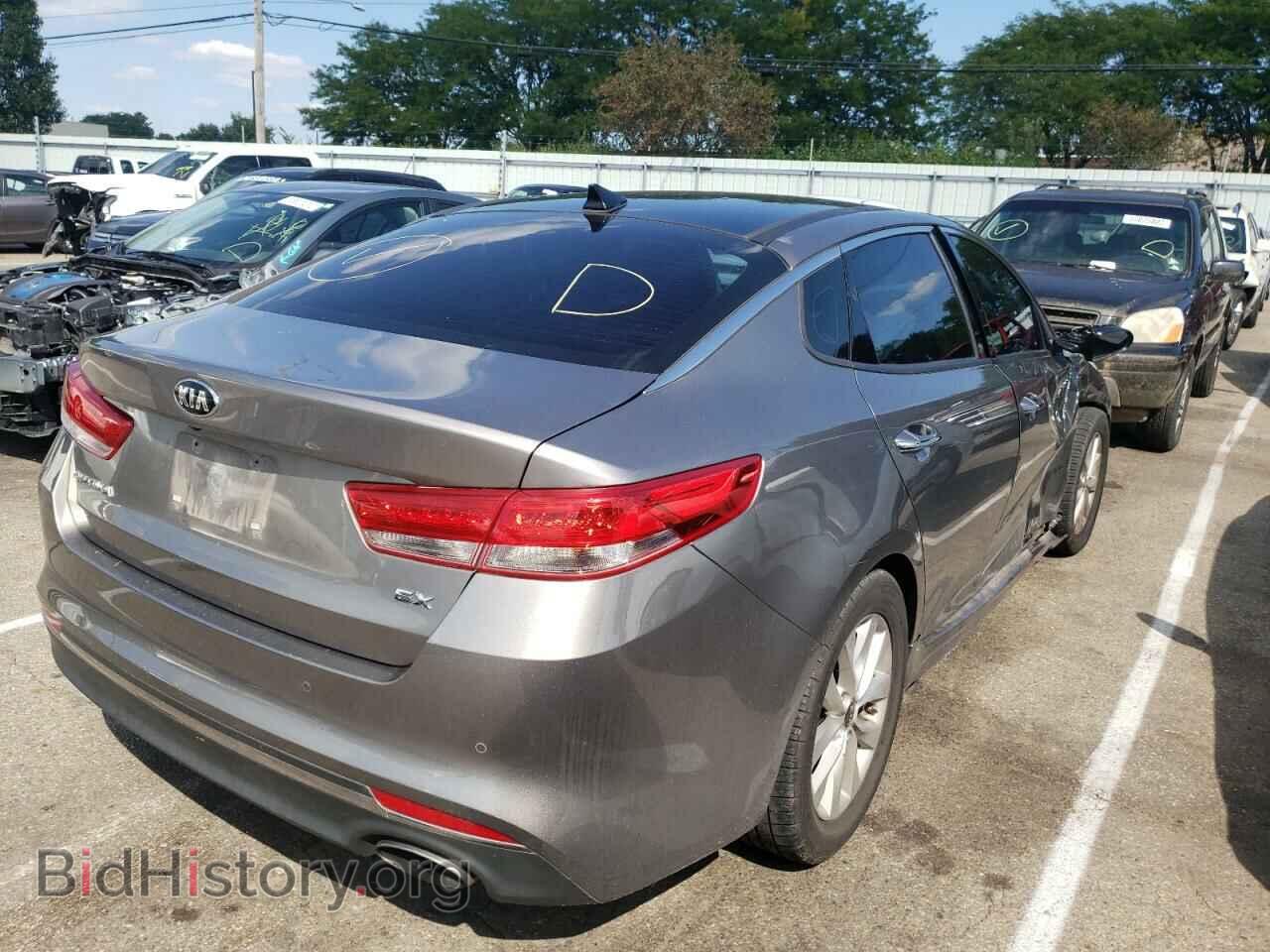 2016 KIA OPTIMA - VIN: 5XXGU4L30GG011010 - Фото 4
