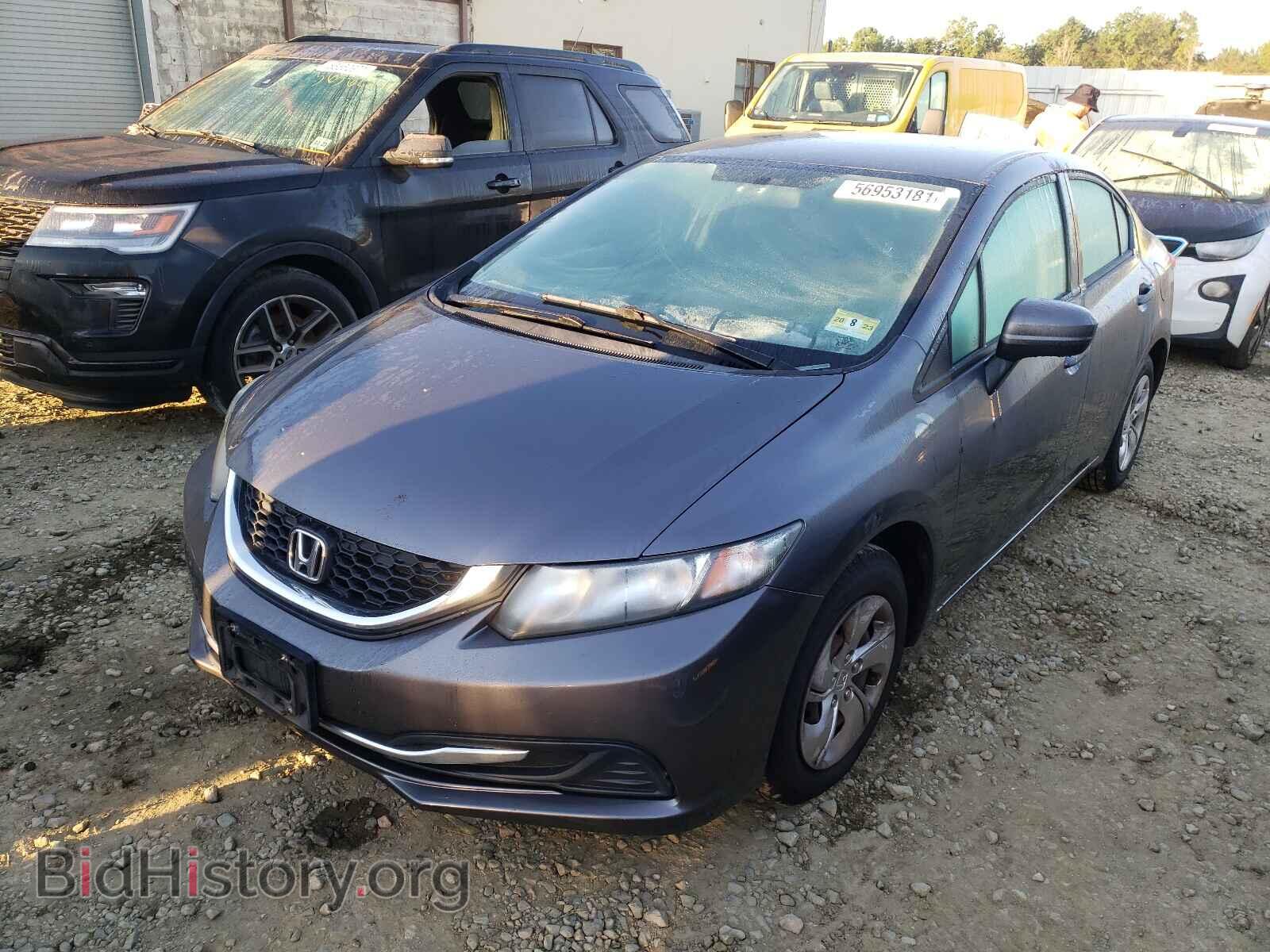 2014 HONDA CIVIC - VIN: 19XFB2F59EE238267 - Фото 2