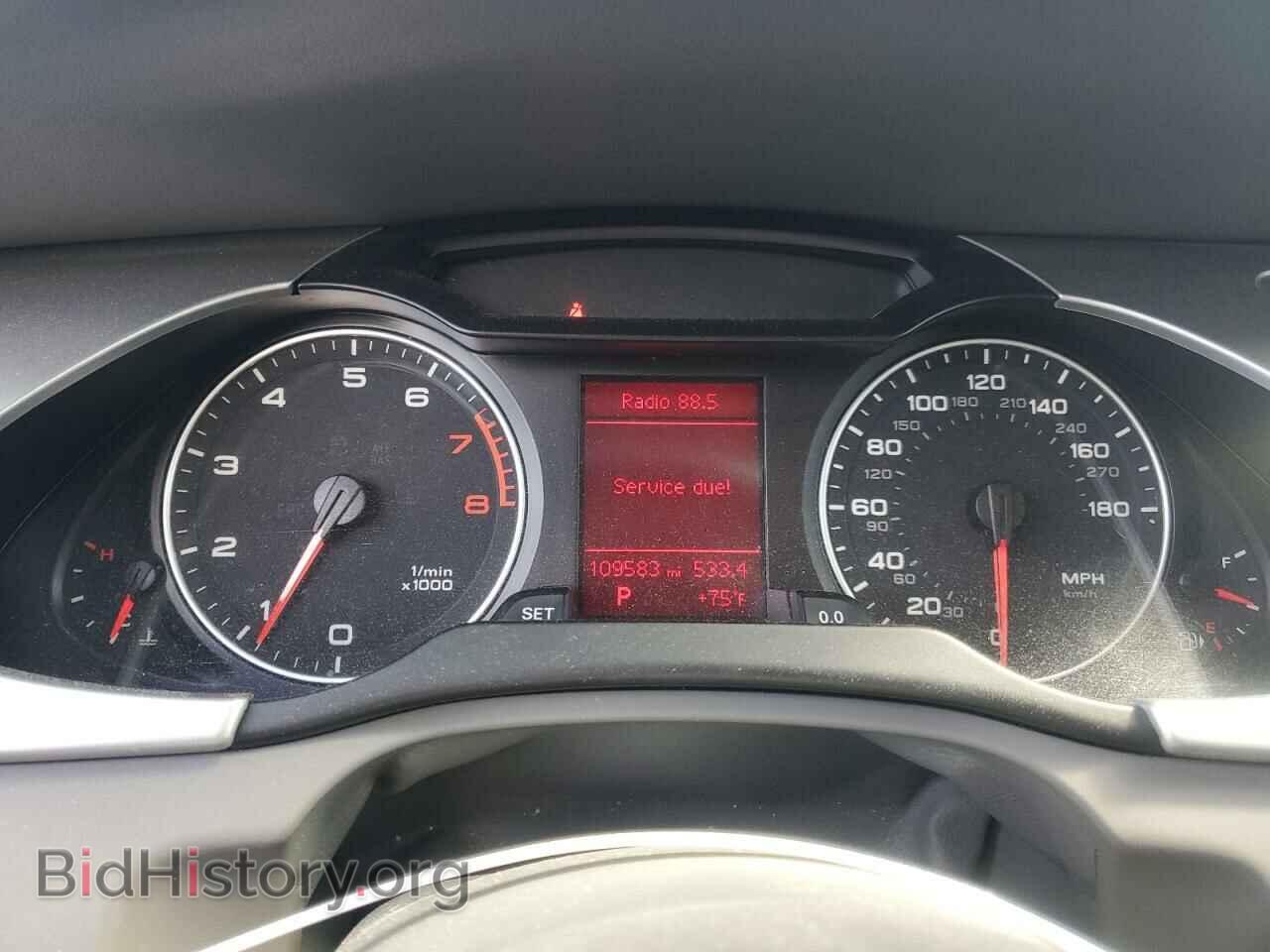 2012 AUDI A4 - VIN: WAUSFAFLXCA113898 - Фото 9
