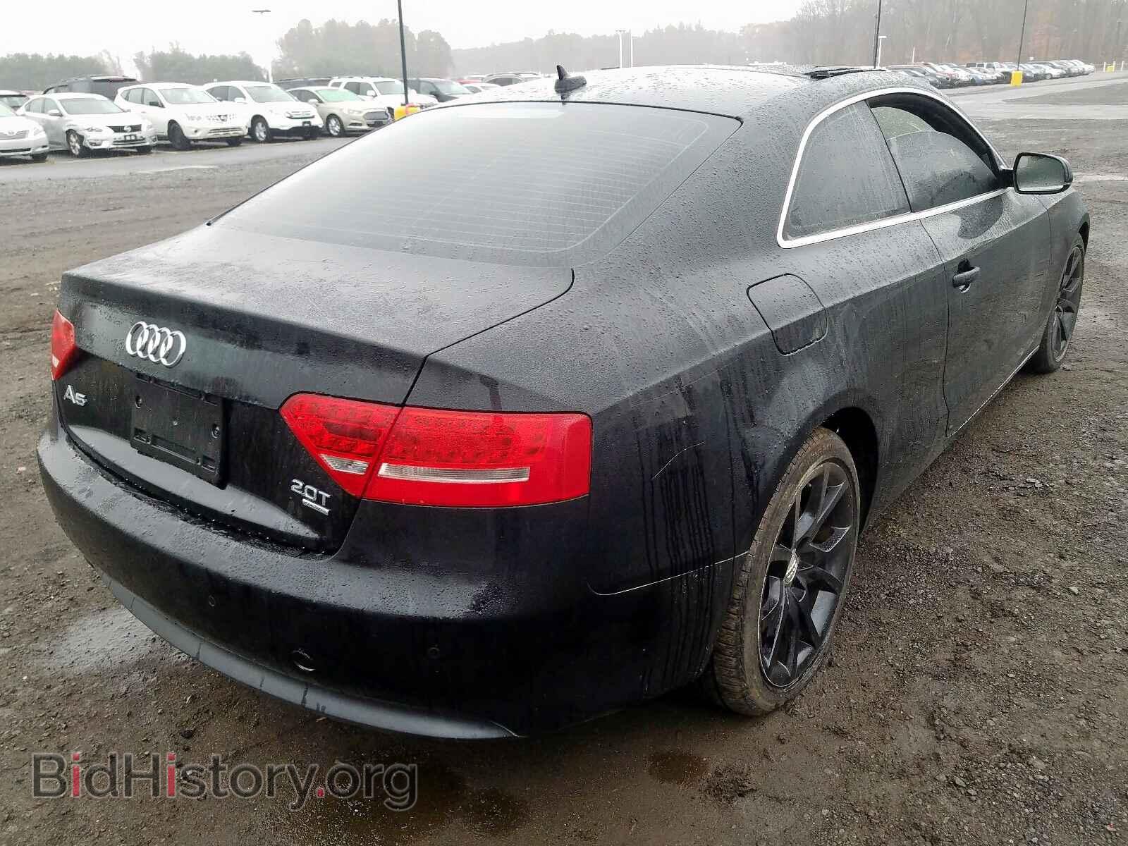 2012 AUDI A5 PREMIUM - VIN: WAULFAFR6CA040778 - Photo 4