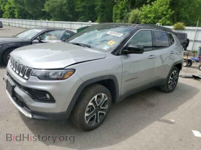 2024 Jeep COMPASS Limited, gray — VIN 3C4NJDCN7RT589940, Copart