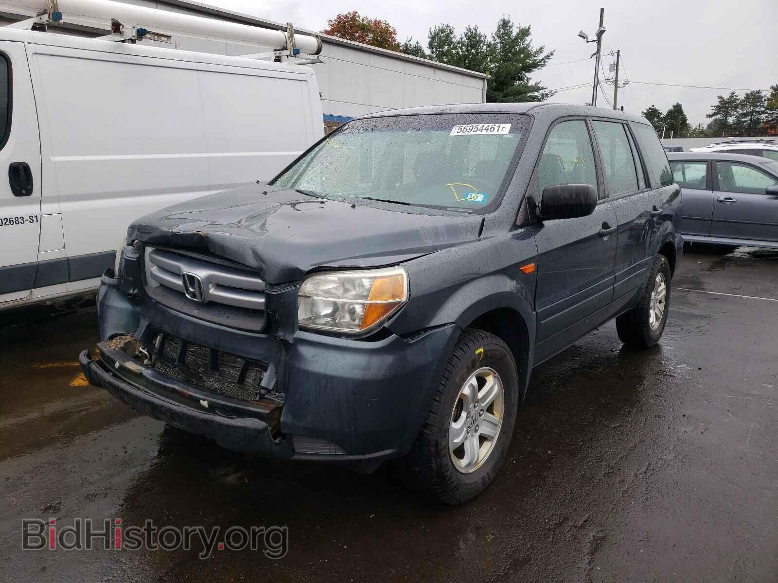 2006 HONDA PILOT - VIN: 2HKYF18196H554086 - Фото 2