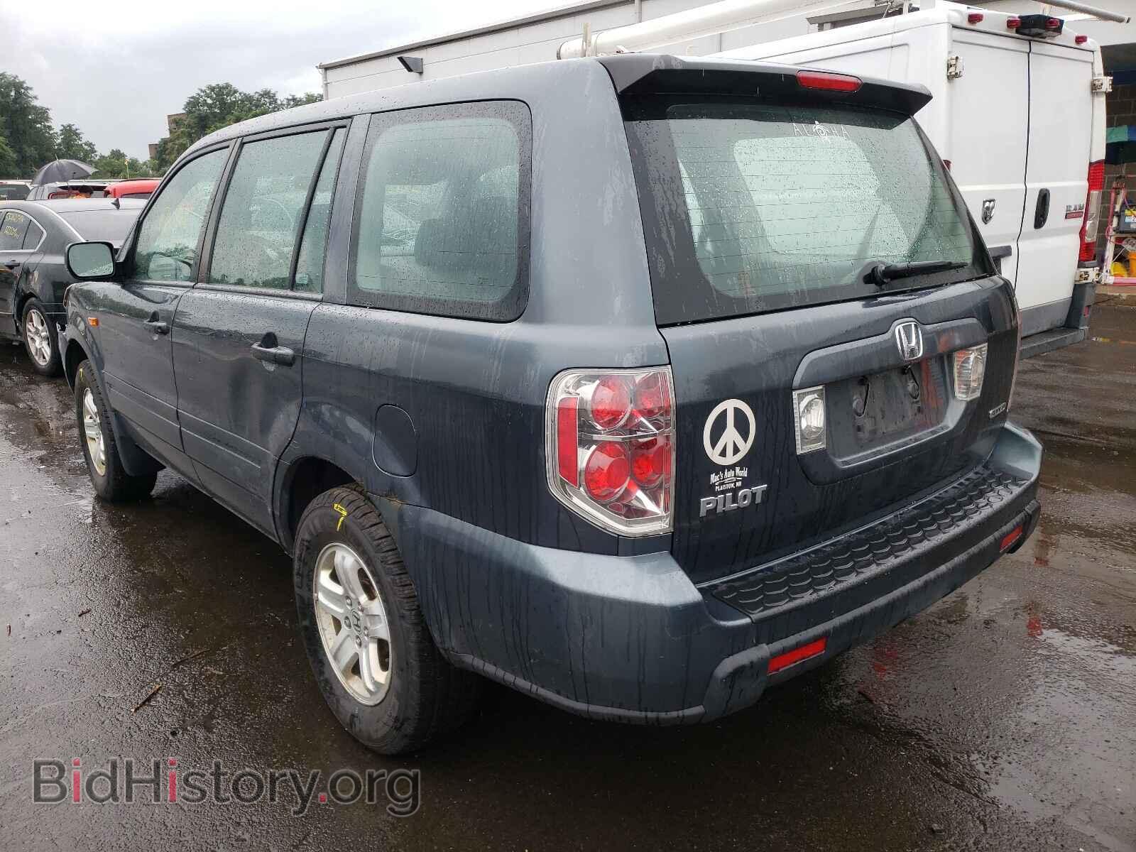 2006 HONDA PILOT - VIN: 2HKYF18196H554086 - Фото 3