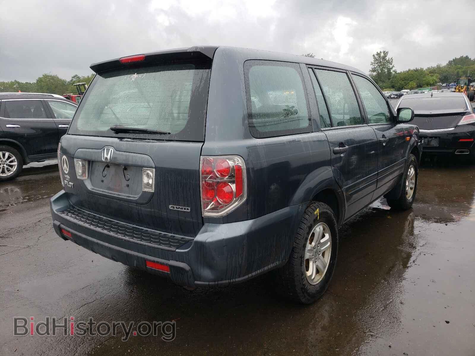 2006 HONDA PILOT - VIN: 2HKYF18196H554086 - Фото 4