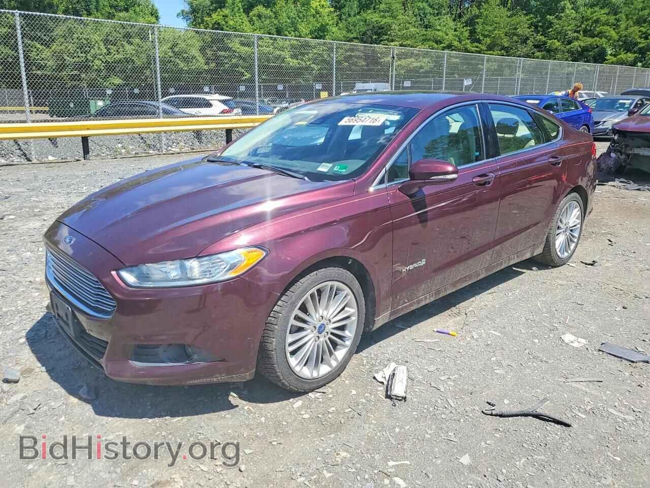 Photo 3FA6P0LU8DR266138 - FORD FUSION 2013