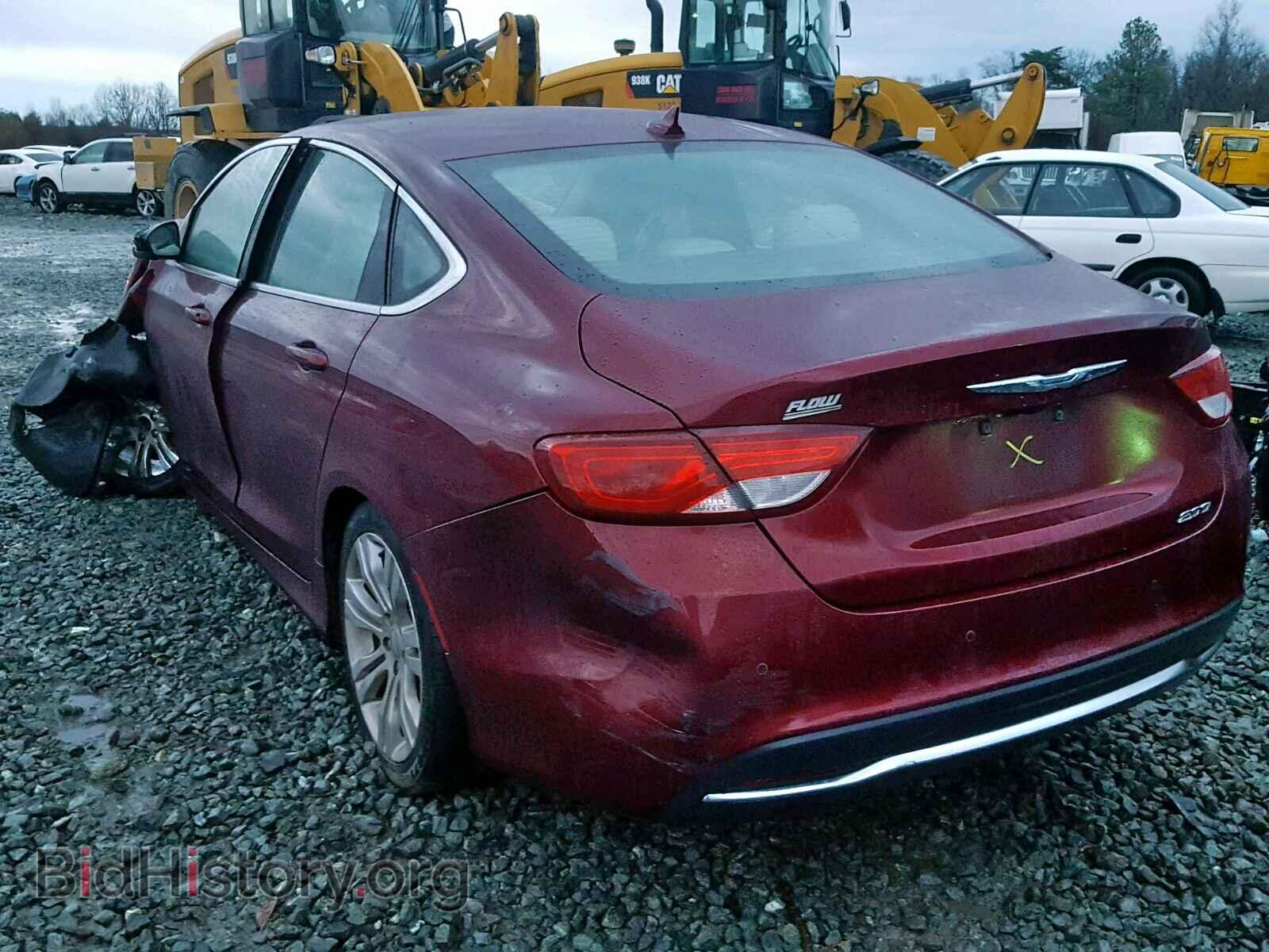 2015 CHRYSLER 200 - VIN: 1C3CCCAB6FN755711 - Фото 3