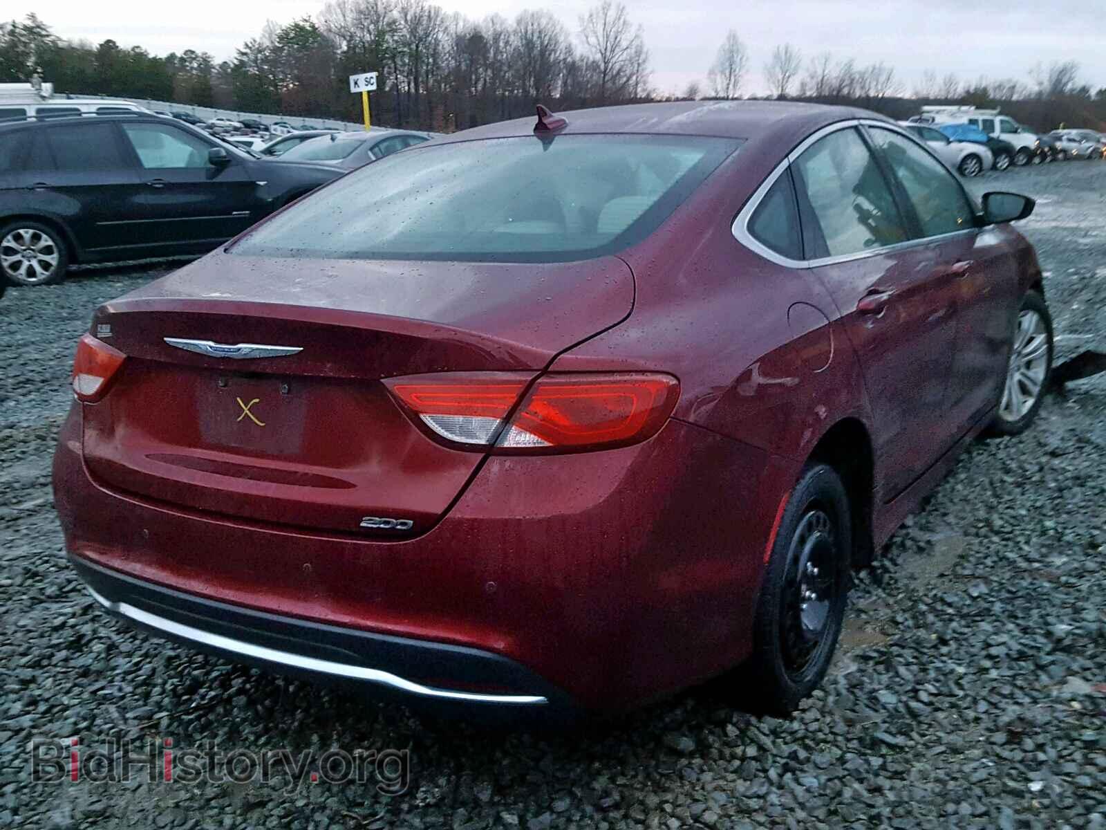 2015 CHRYSLER 200 - VIN: 1C3CCCAB6FN755711 - Фото 4