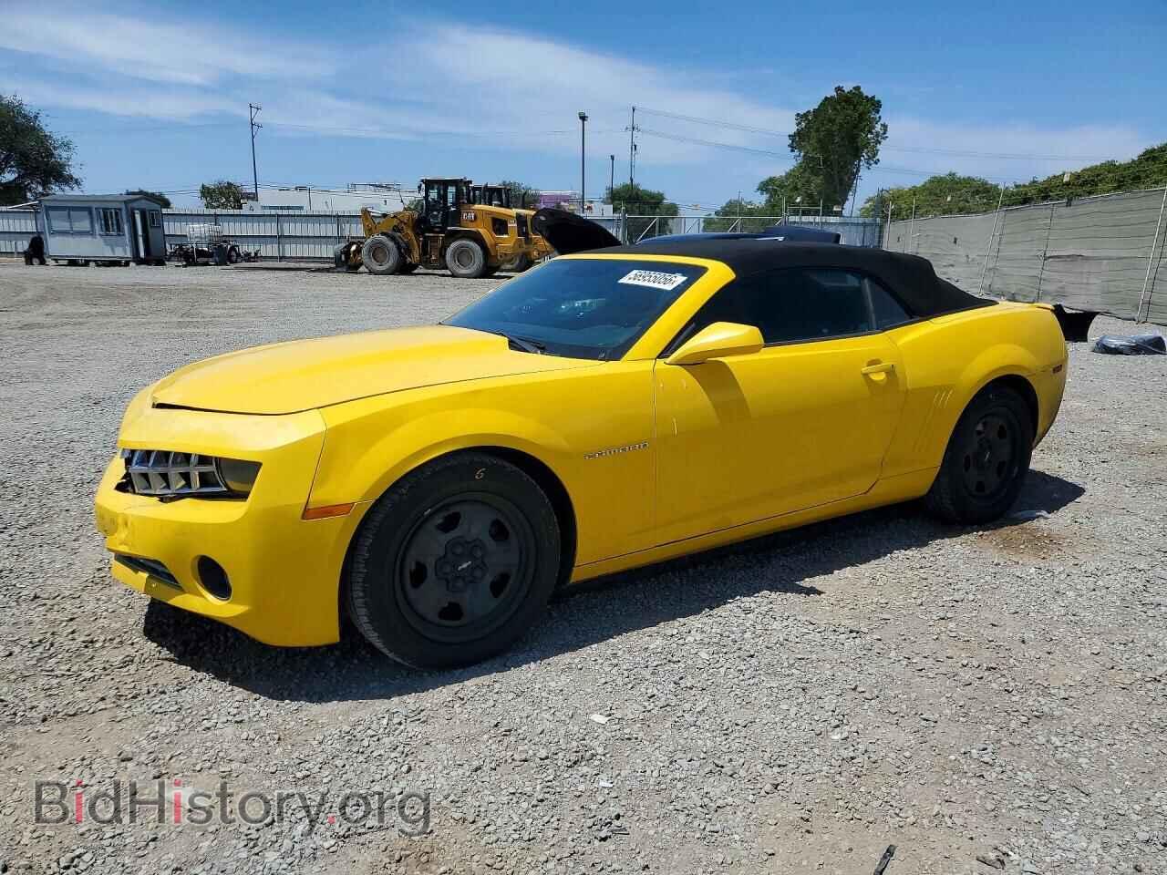 Фотография 2G1FB3D32C9208457 - CHEVROLET CAMARO 2012
