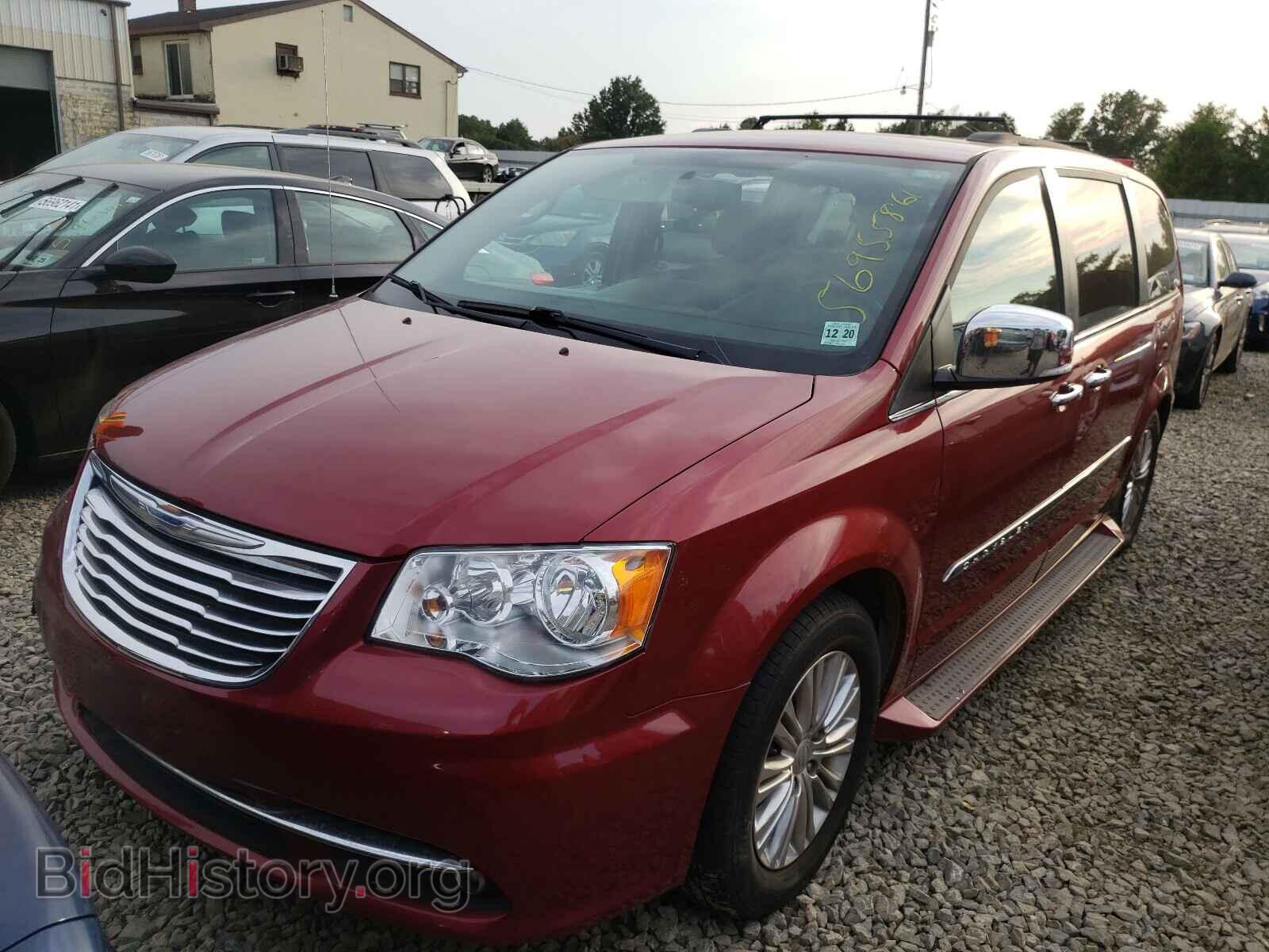 2015 CHRYSLER MINIVAN - VIN: 2C4RC1CG0FR753877 - Фото 2