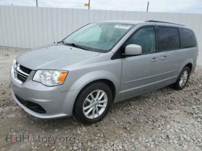 2016 Dodge CARAVAN SXT, silver — VIN 2C4RDGCG9GR358324, Copart