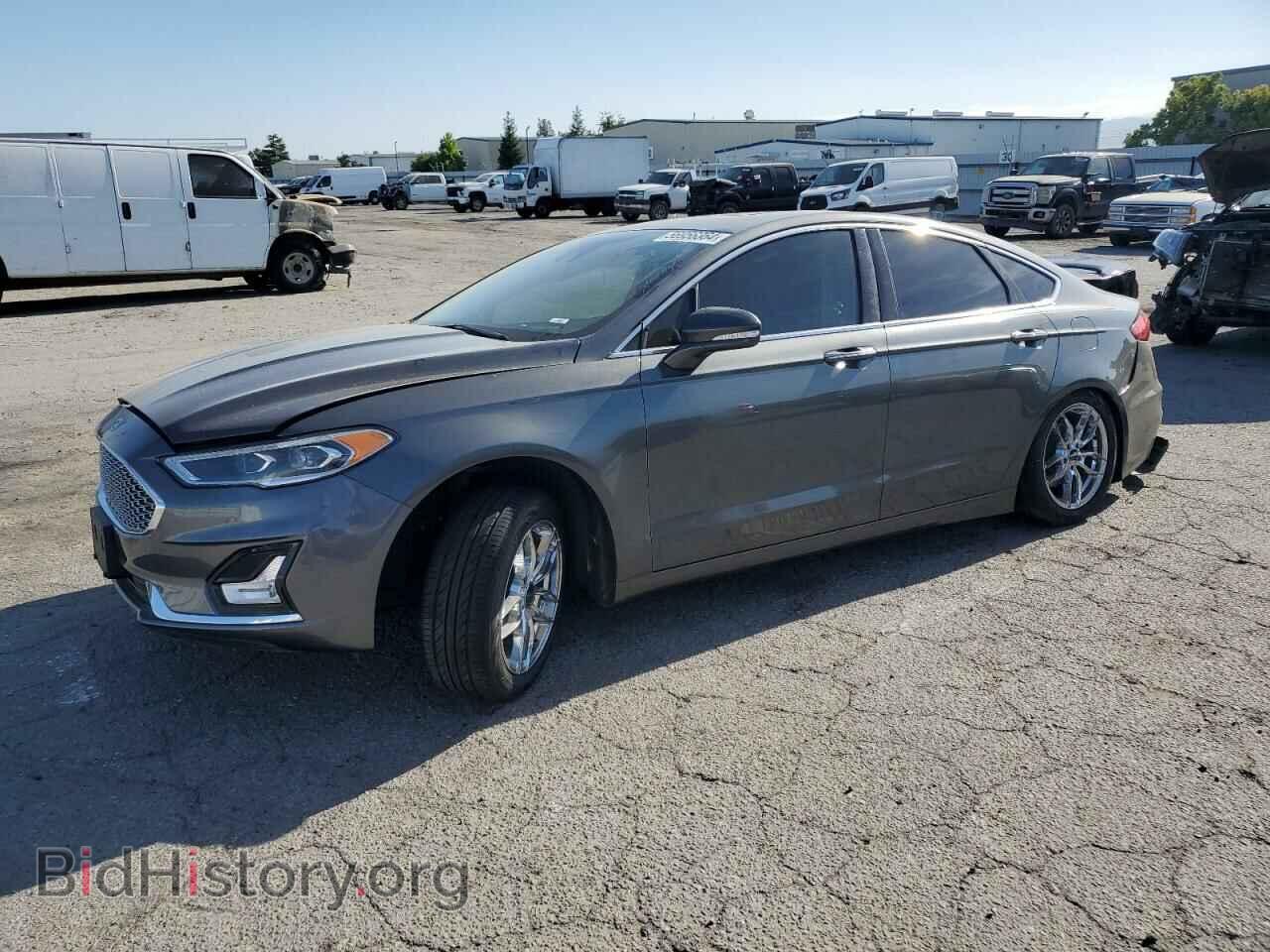 Фотография 3FA6P0RU9LR247183 - FORD FUSION 2020