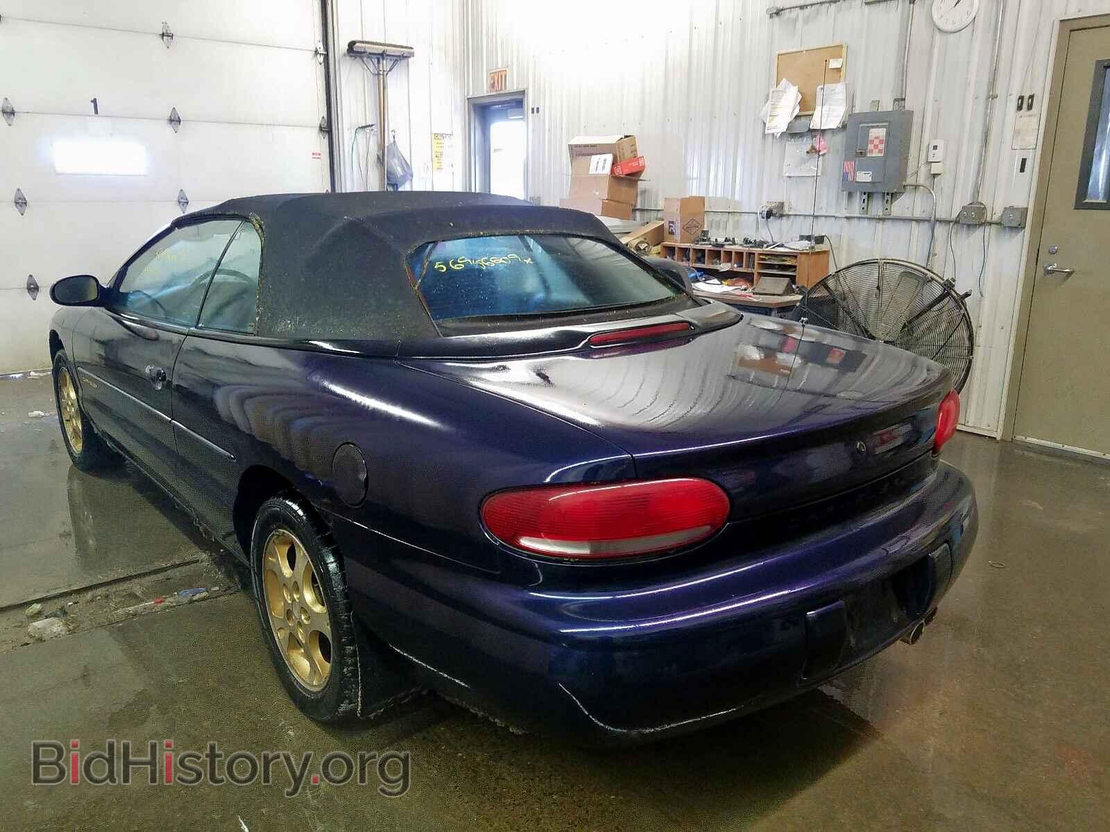 1998 CHRYSLER SEBRING - VIN: 3C3EL55H2WT204016 - Фото 3