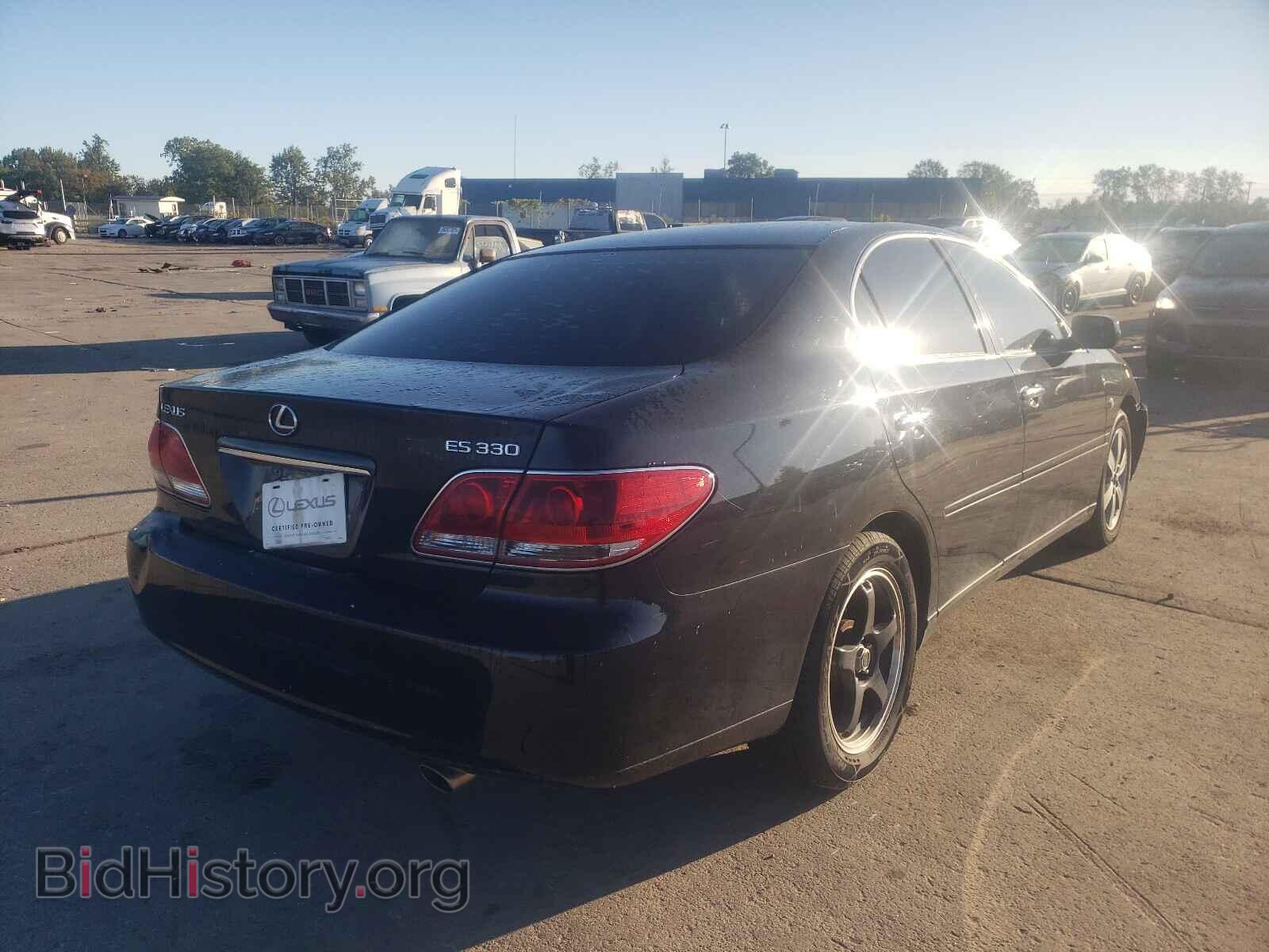 2006 LEXUS ES330 - VIN: JTHBA30G565149020 - Фото 4