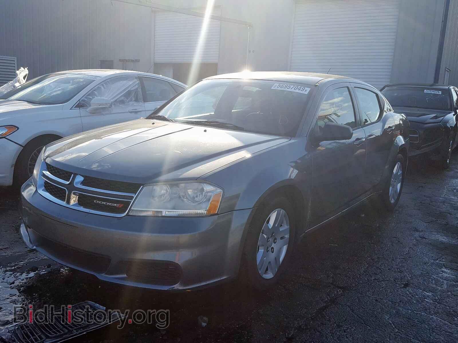 2012 DODGE AVENGER - VIN: 1C3CDZAB7CN215991 - Фото 2