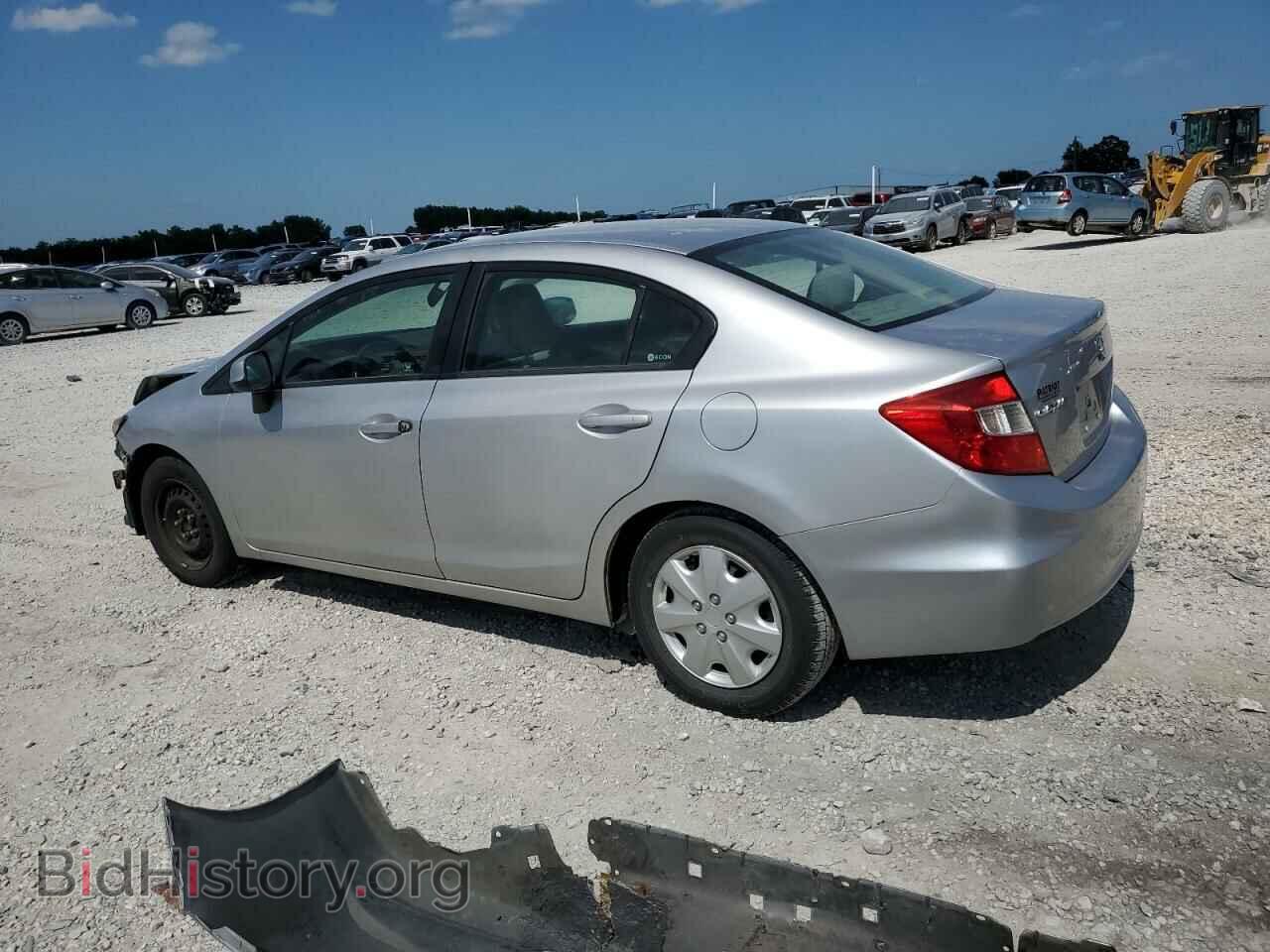 2012 HONDA CIVIC - VIN: 19XFB2F50CE352462 - Фото 2