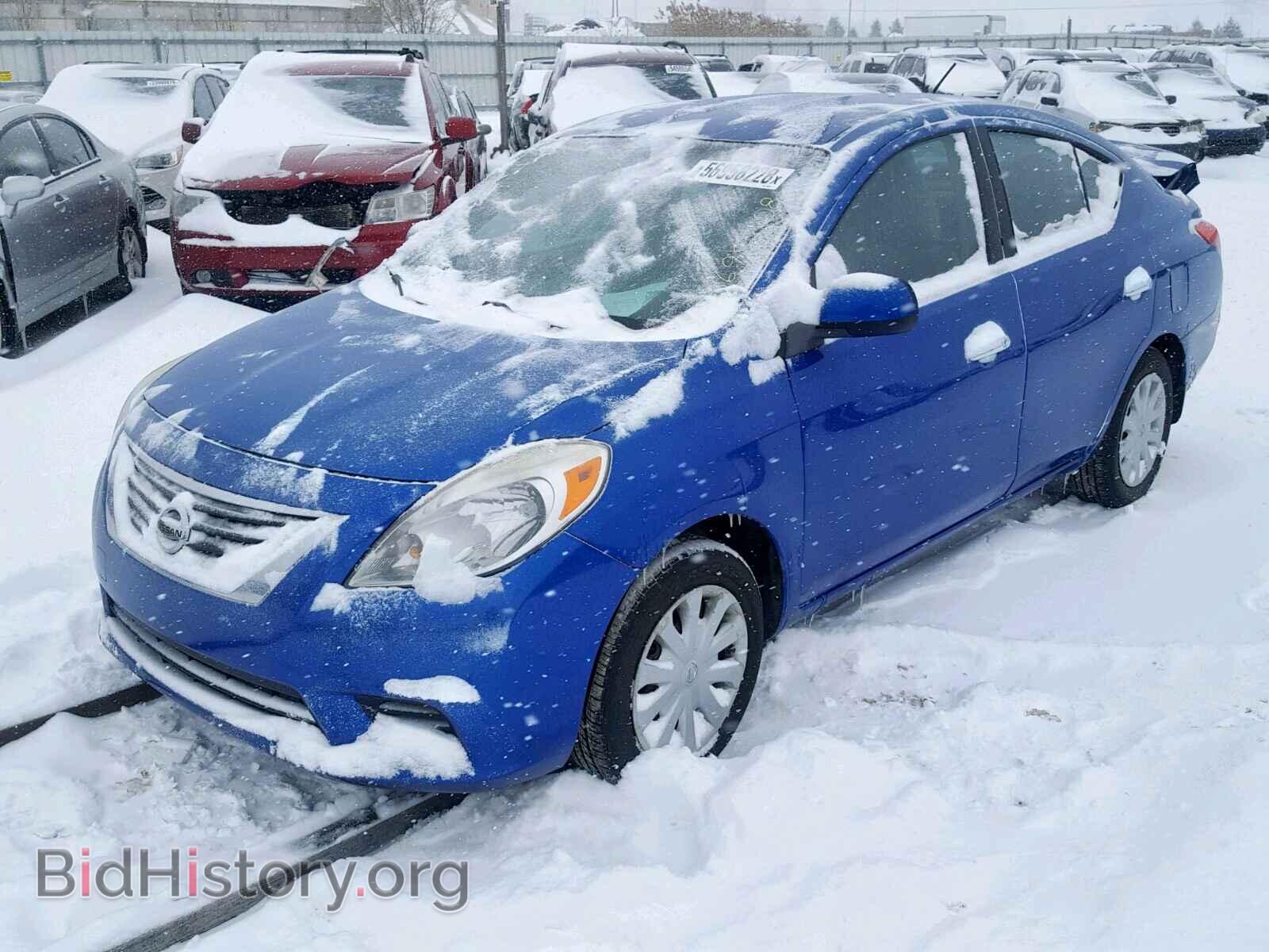 2012 NISSAN VERSA - VIN: 3N1CN7AP7CL838846 - Фото 2