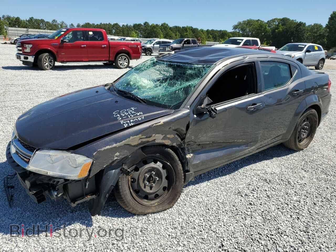Фотография 1C3CDZAGXEN224568 - DODGE AVENGER 2014