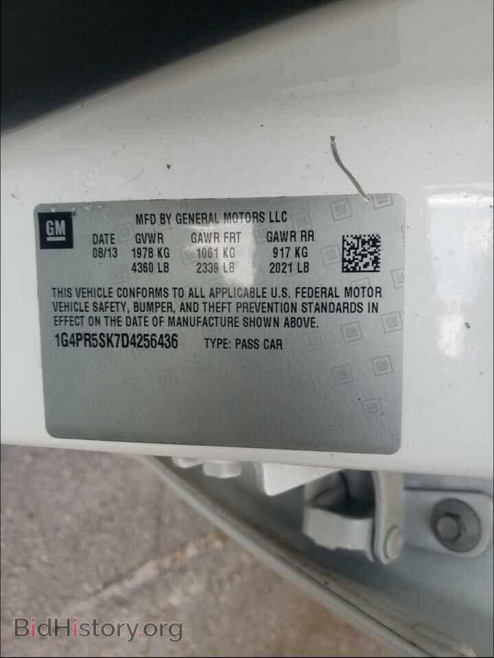 2013 BUICK VERANO - VIN: 1G4PR5SK7D4256436 - Фото 10