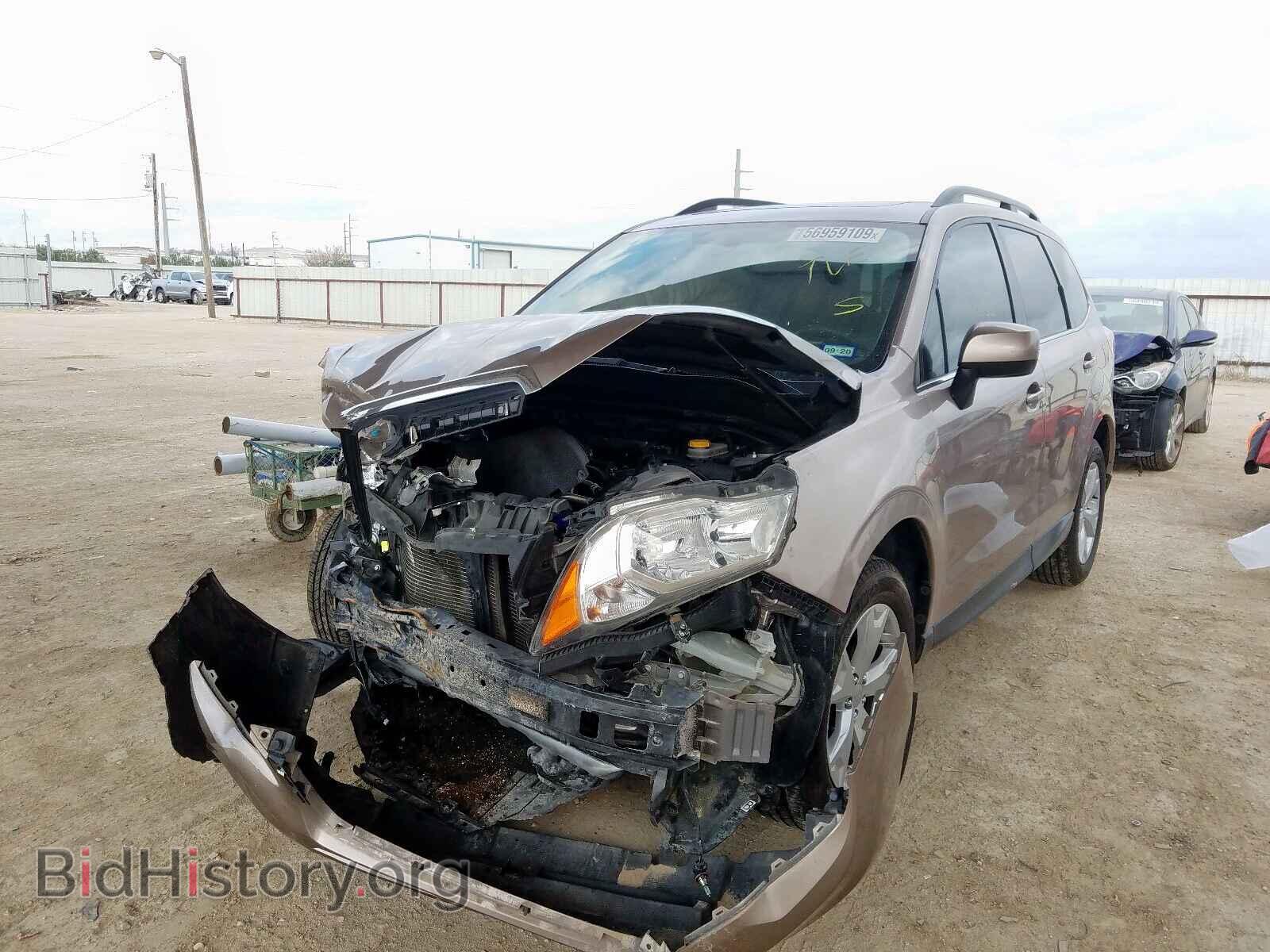 2015 SUBARU FORESTER - VIN: JF2SJAKC3FH488231 - Фото 2
