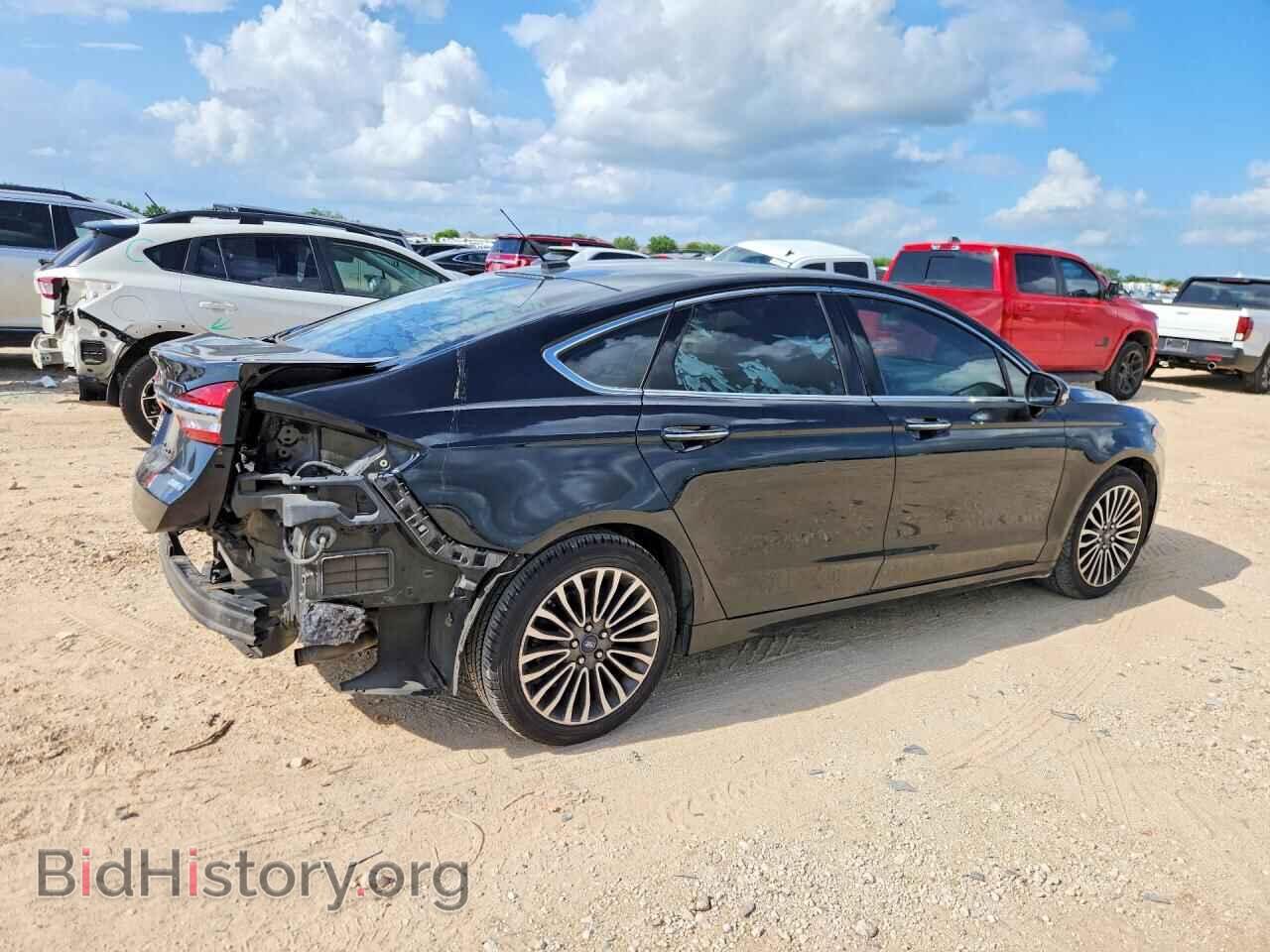 2018 FORD FUSION - VIN: 3FA6P0D91JR137437 - Фото 3