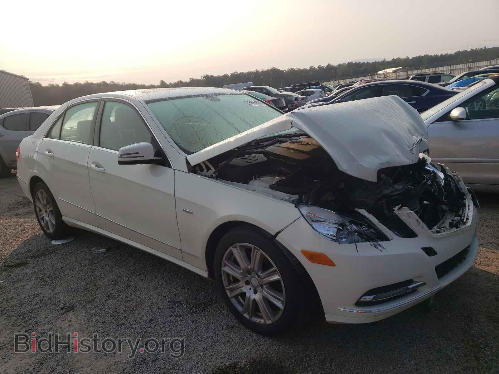 Photo WDDHF2EB8CA531491 - MERCEDES-BENZ E-CLASS 2012