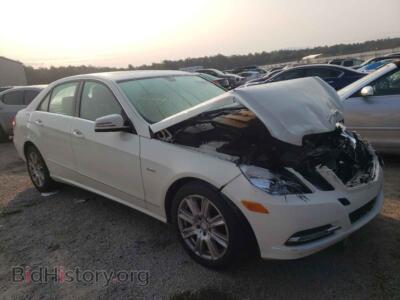 2012 Mercedes-Benz E-CLASS E 350 Blue, white — VIN WDDHF2EB8CA531491, Copart