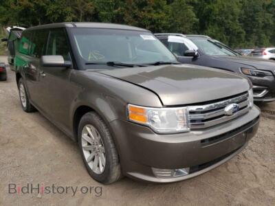2012 Ford FLEX Flex SEL, tan — VIN 2FMHK6CC1CBD15894, Copart