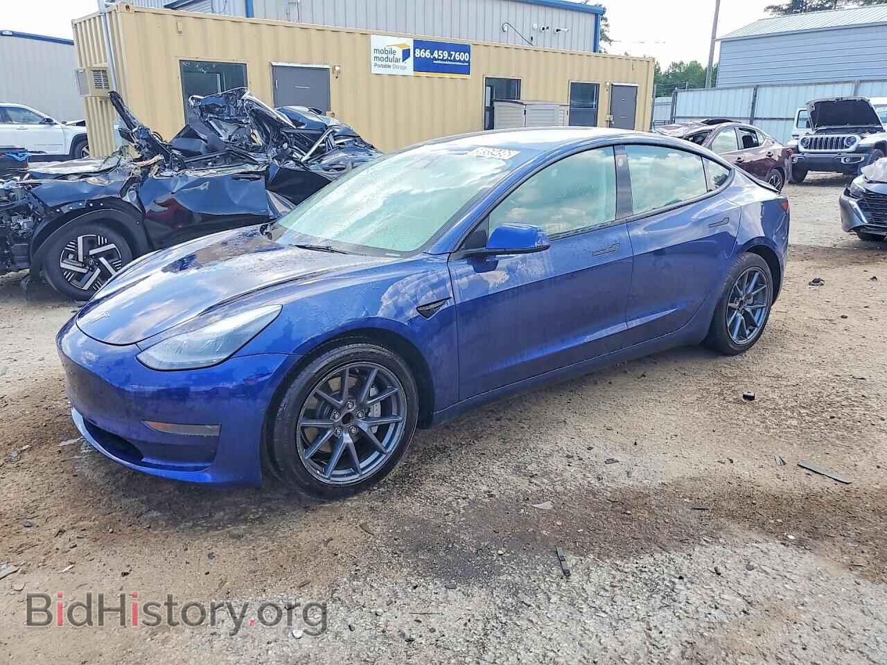Photo 5YJ3E1EA8NF191181 - TESLA MODEL 3 2022