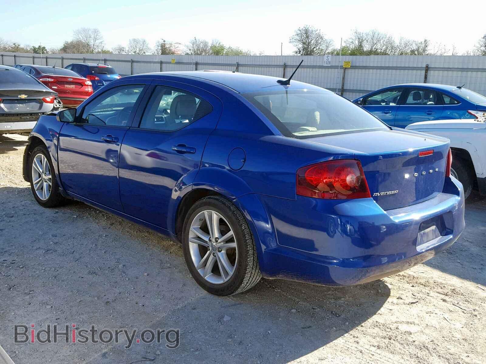 2013 DODGE AVENGER - VIN: 1C3CDZAB8DN638726 - Фото 3