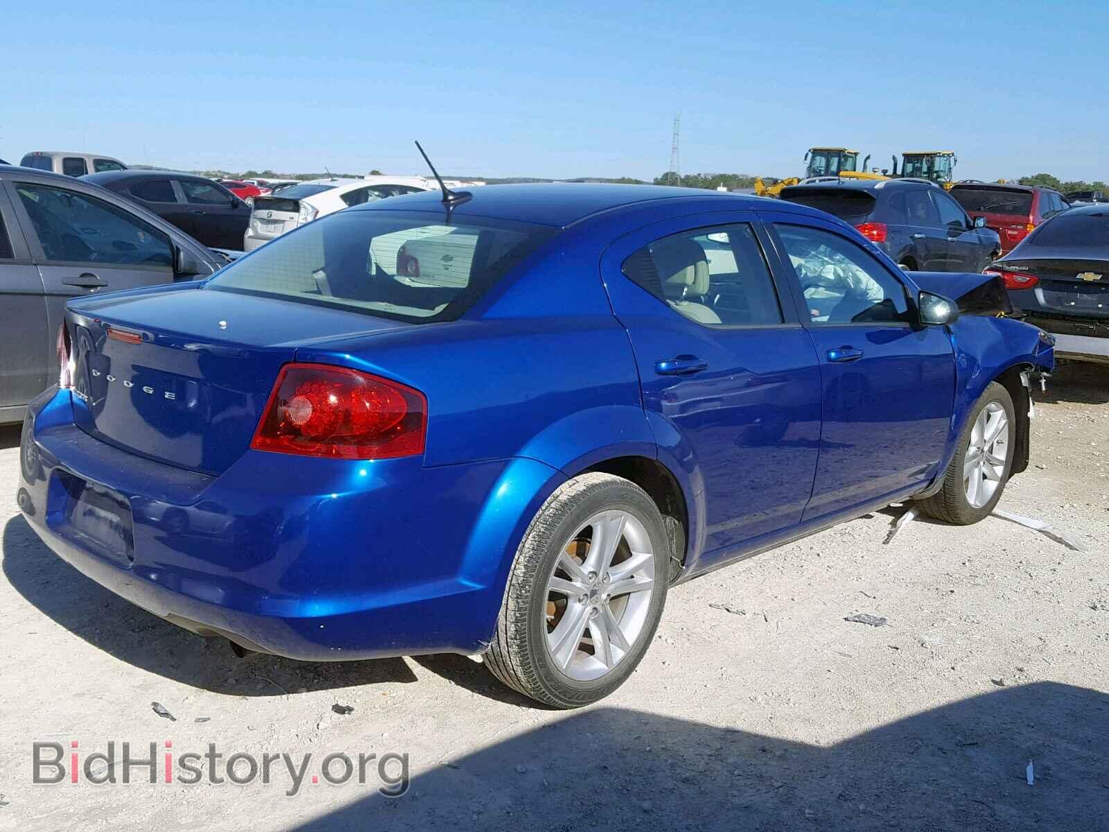 2013 DODGE AVENGER - VIN: 1C3CDZAB8DN638726 - Фото 4