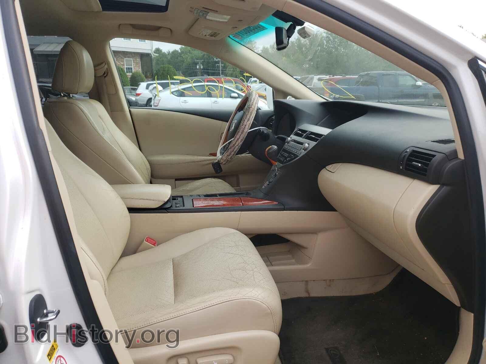 2010 LEXUS RX350 - VIN: 2T2BK1BA0AC065450 - Фото 5