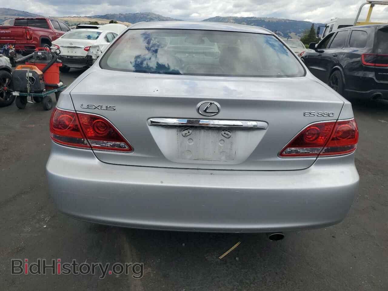 2005 LEXUS ES330 - VIN: JTHBA30G255131685 - Фото 6
