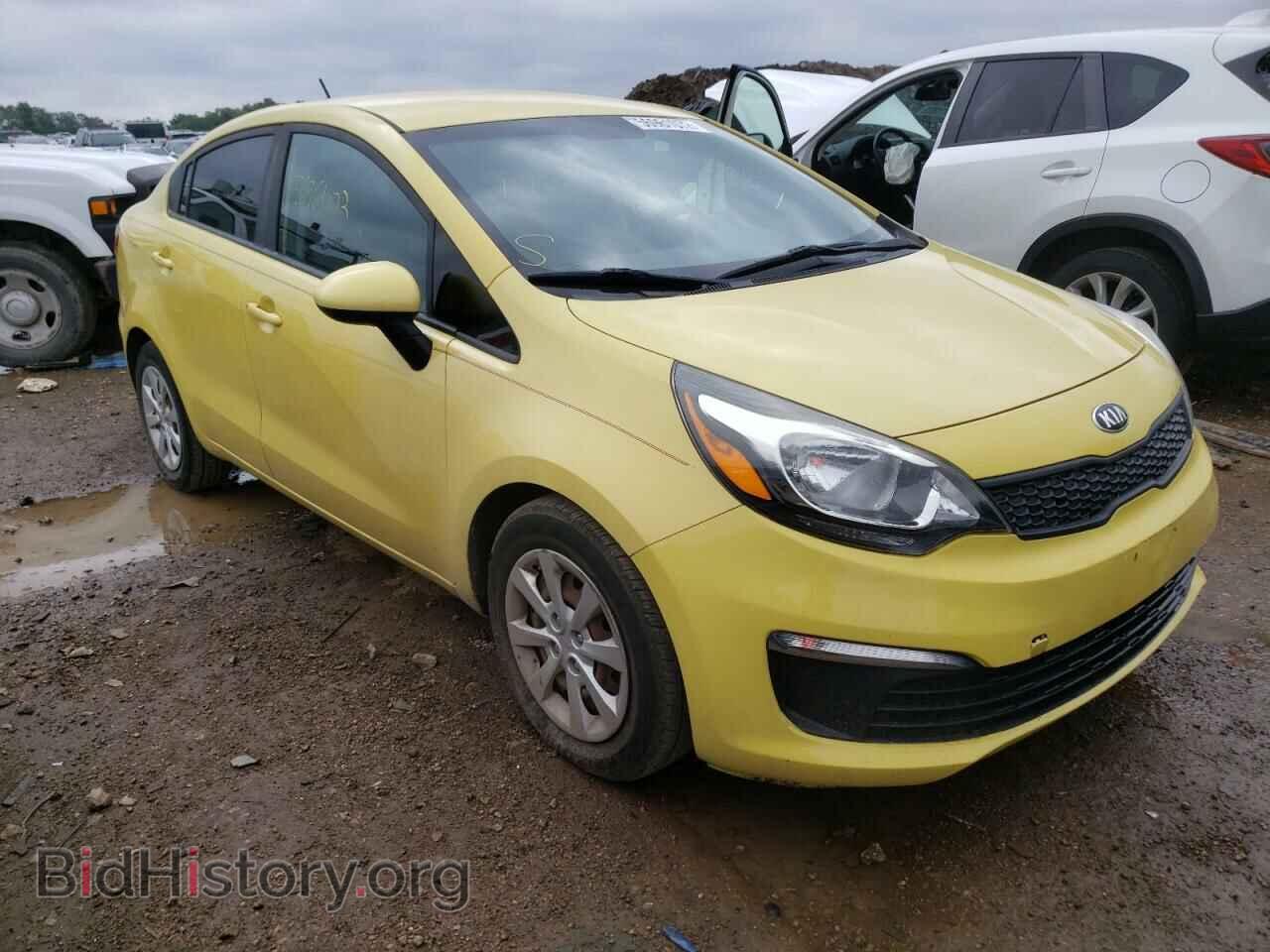 Фотография KNADM4A38G6684077 - KIA RIO 2016