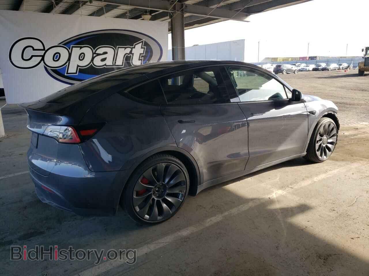 2022 TESLA MODEL Y - VIN: 7SAYGDEF9NF411721 - Photo 3