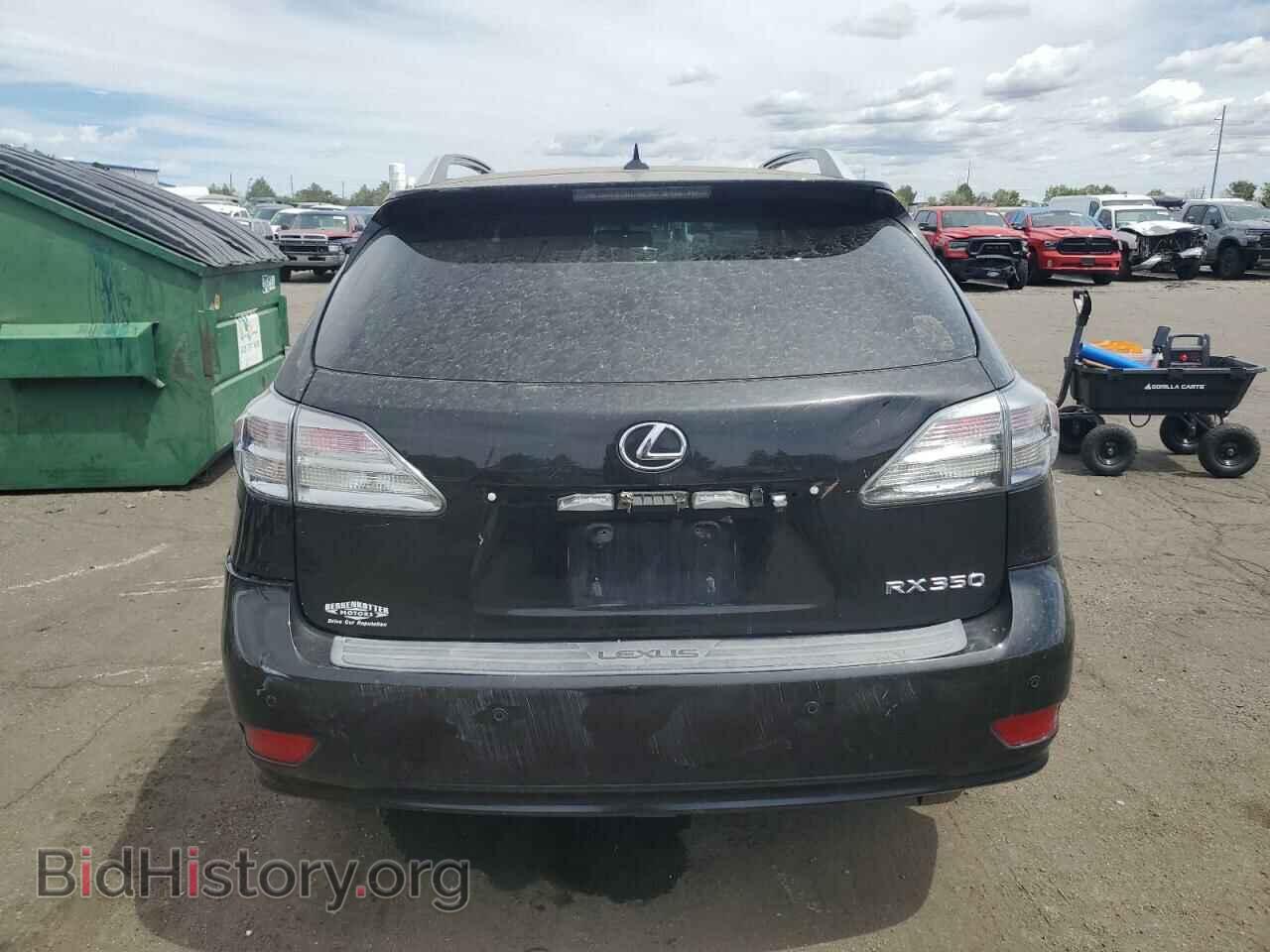 2011 LEXUS RX350 - VIN: 2T2BK1BA1BC118156 - Фото 6