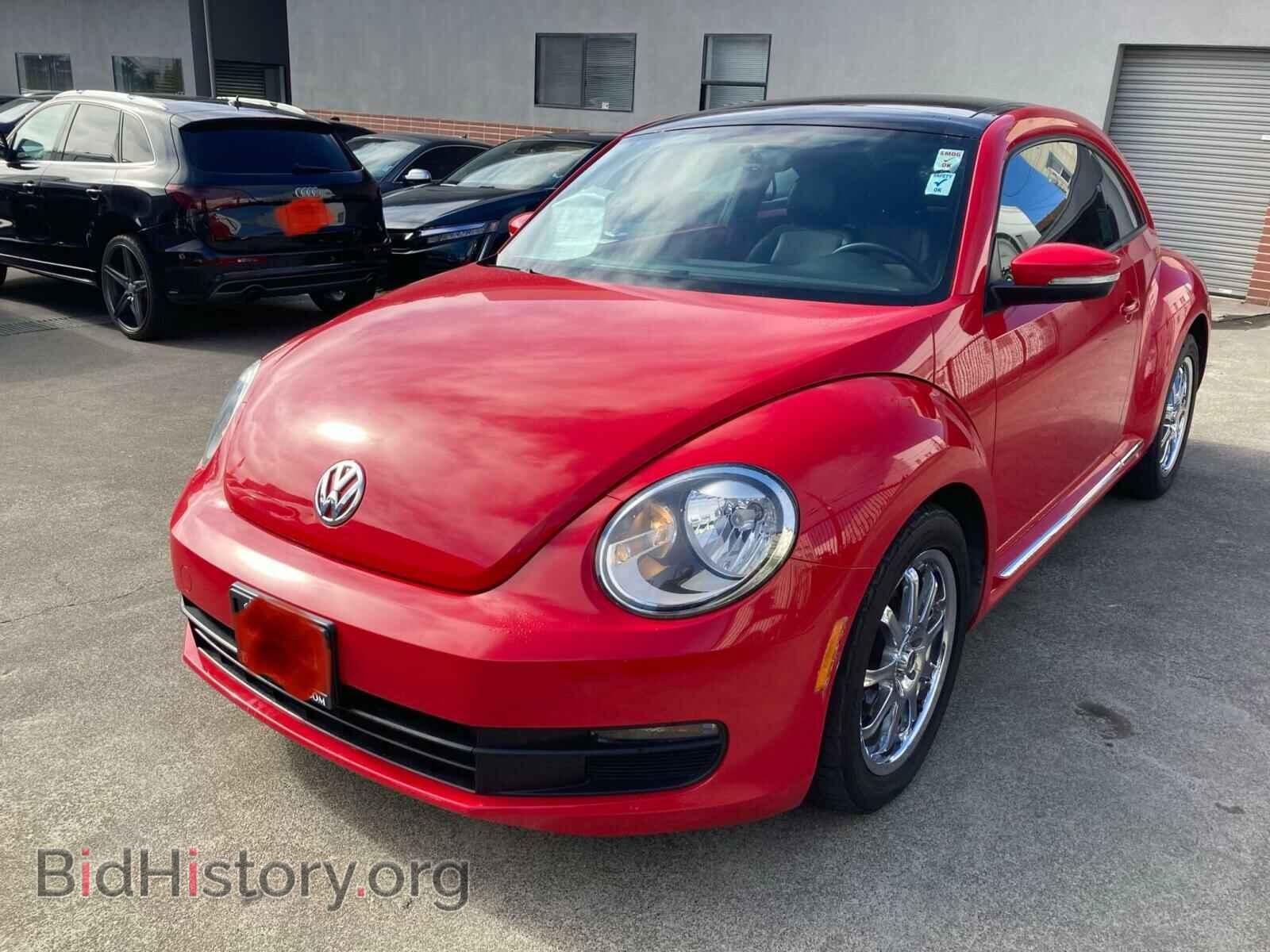Фотография 3VWJP7AT4CM646562 - VOLKSWAGEN BEETLE 2012