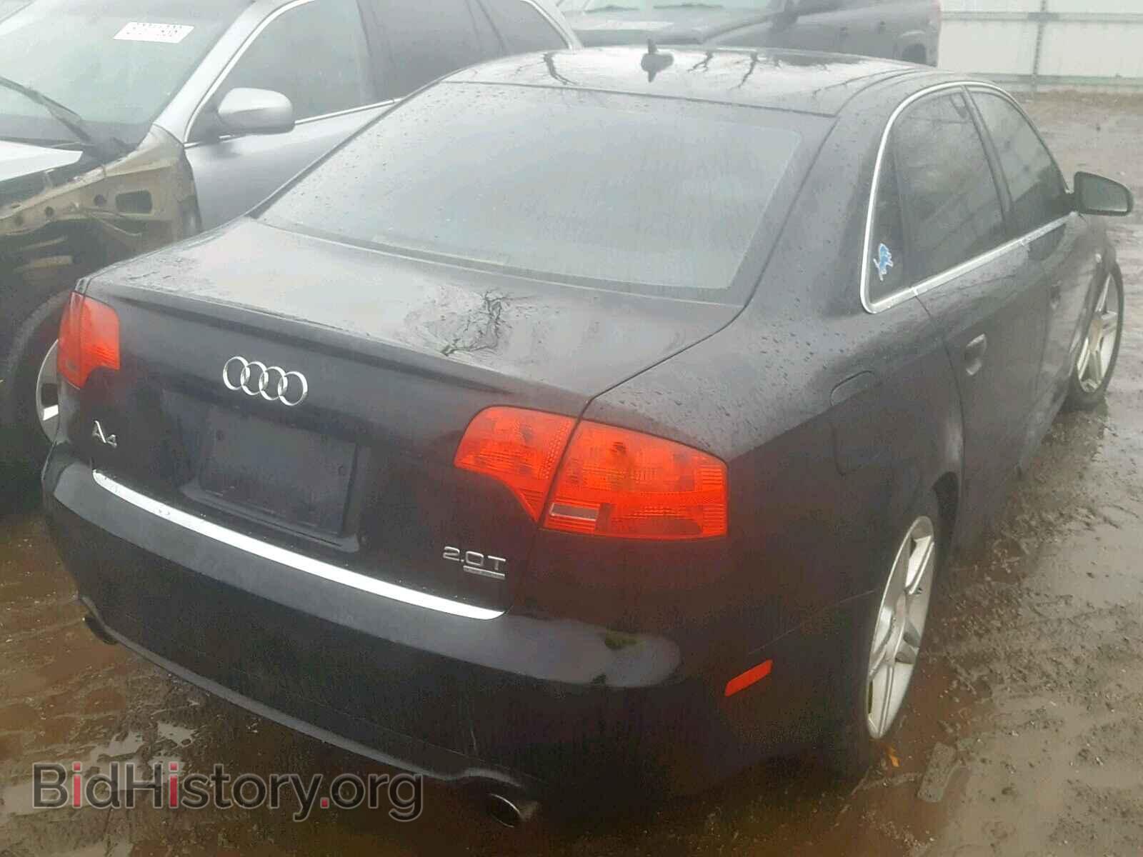 2008 AUDI A4 - VIN: WAUDF78E18A031365 - Фото 2