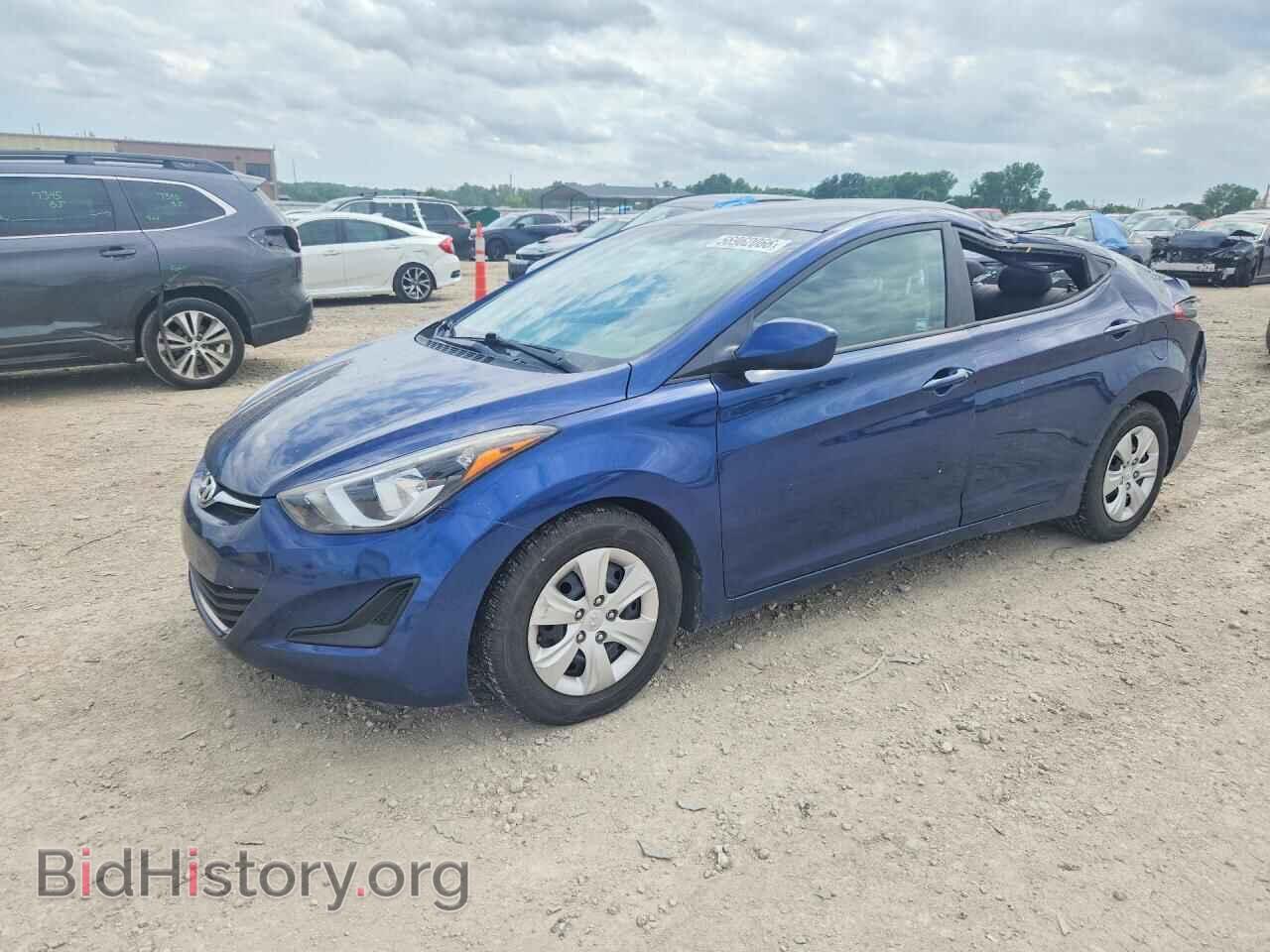 Фотография 5NPDH4AE0GH702117 - HYUNDAI ELANTRA 2016