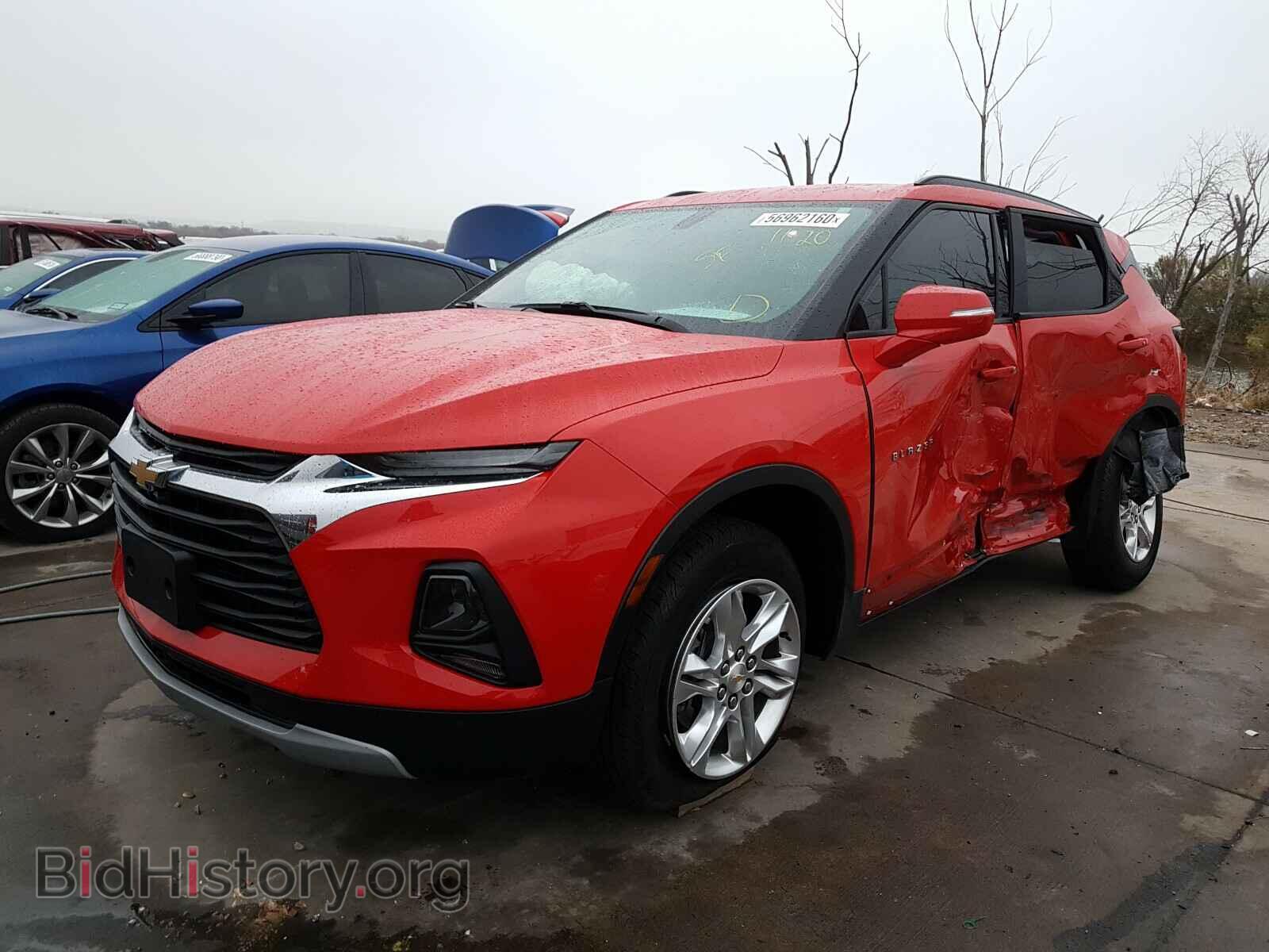 2020 CHEVROLET BLAZER - VIN: 3GNKBBRA9LS652341 - Фото 2