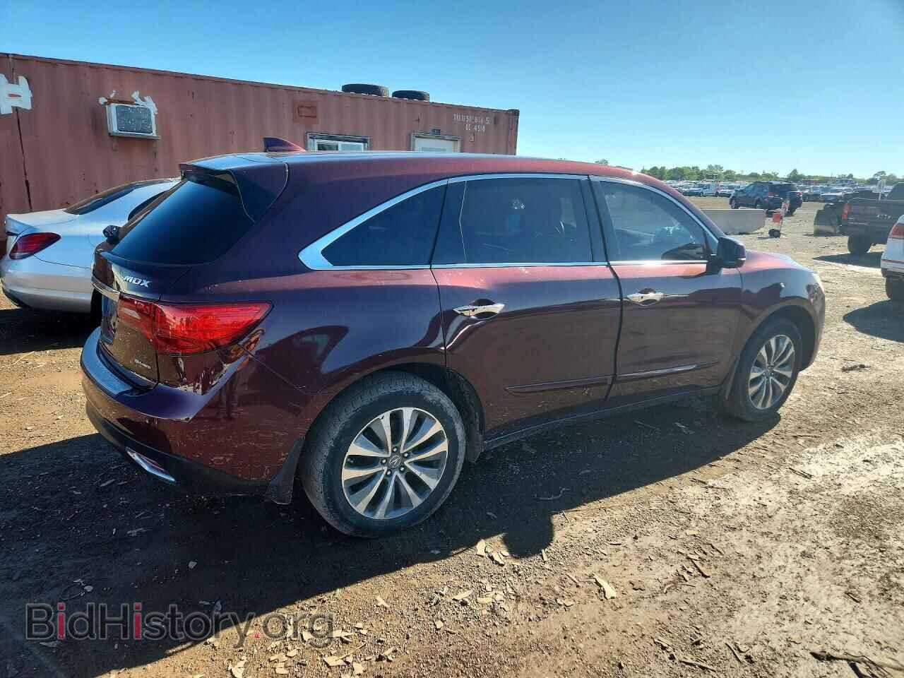 2014 ACURA MDX - VIN: 5FRYD4H44EB044791 - Фото 3