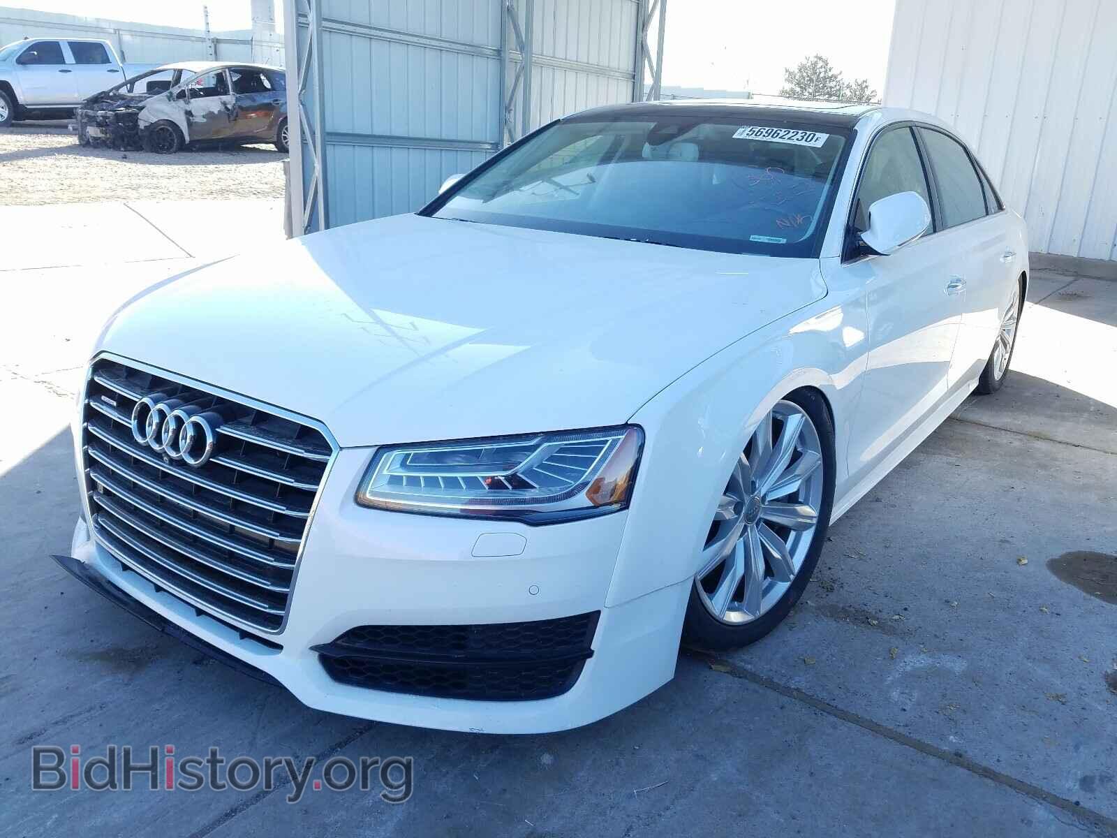 2017 AUDI A8 - VIN: WAU44AFD8HN013662 - Фото 2
