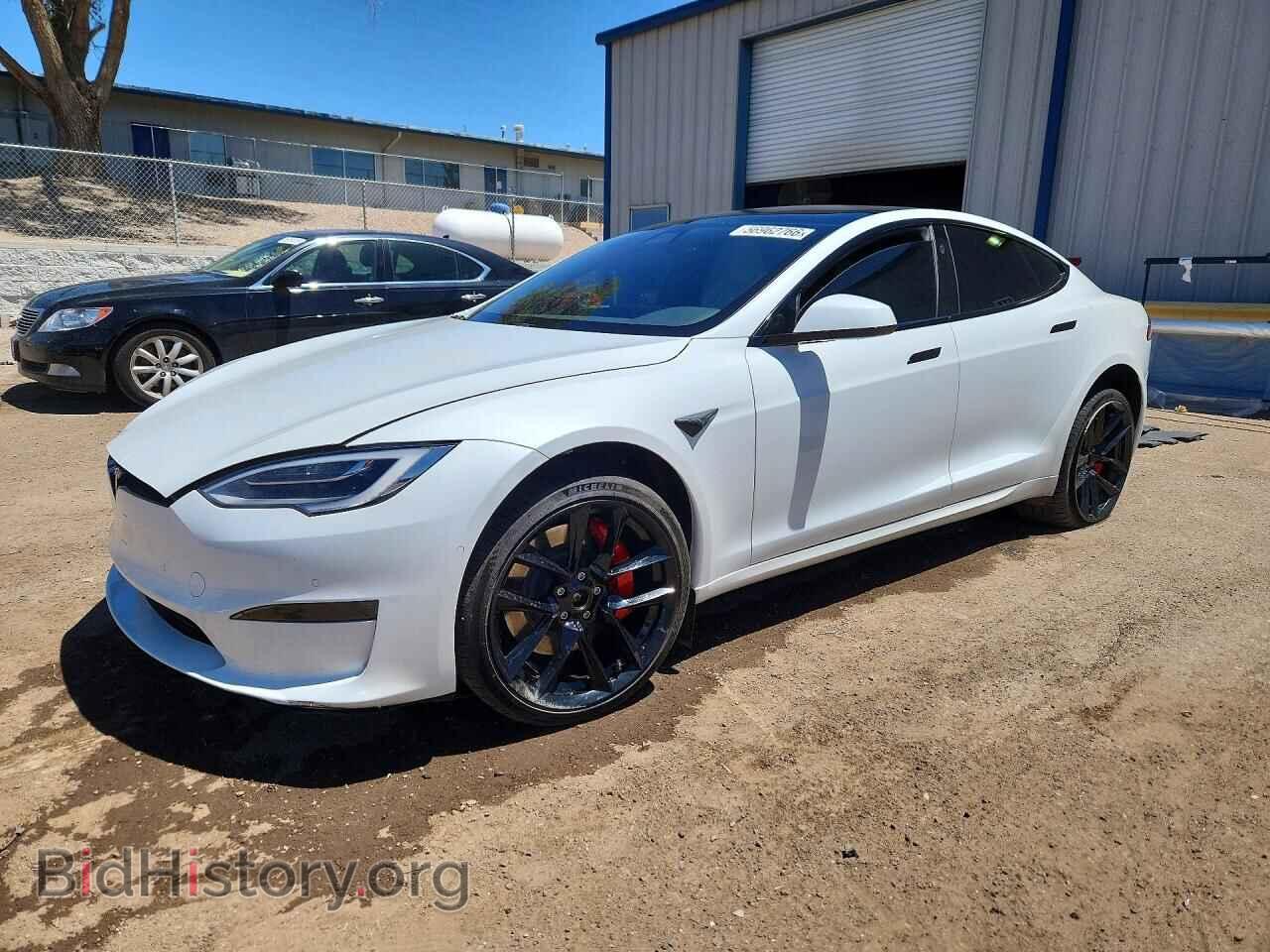 Photo 5YJSA1E61MF442799 - TESLA MODEL S 2021