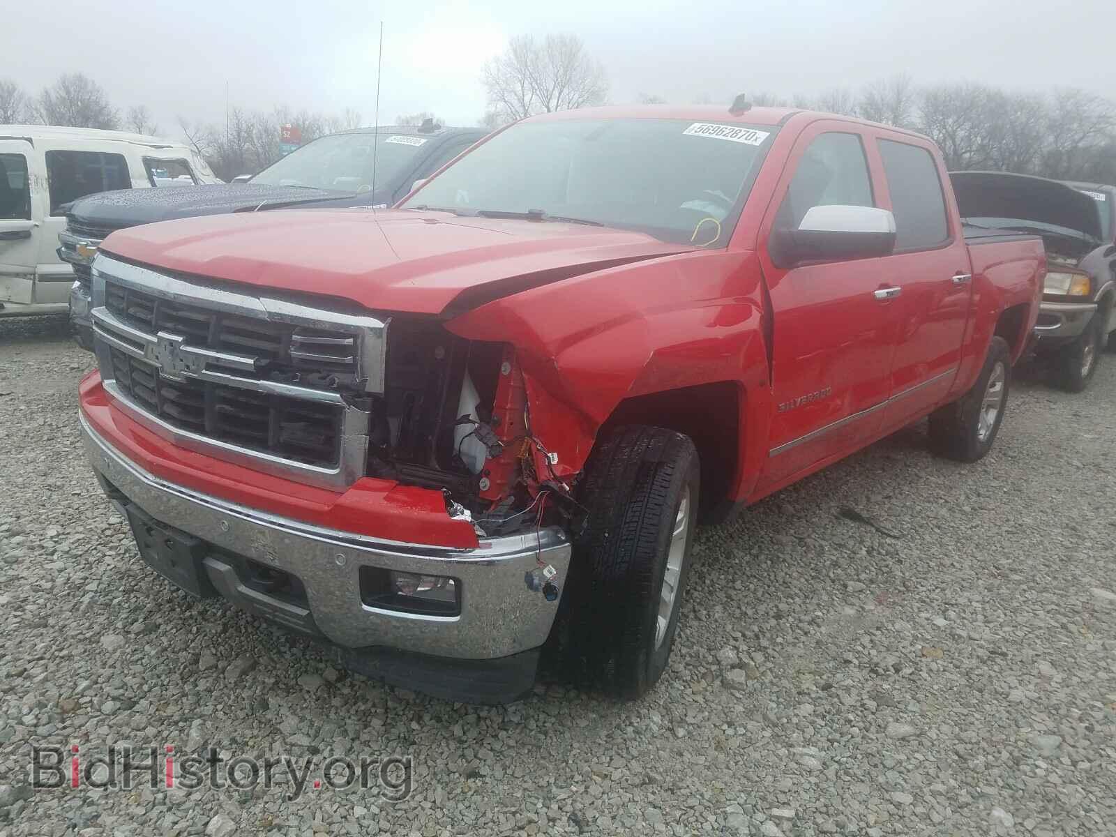 2014 CHEVROLET SILVERADO - VIN: 3GCUKSEC6EG155214 - Фото 2
