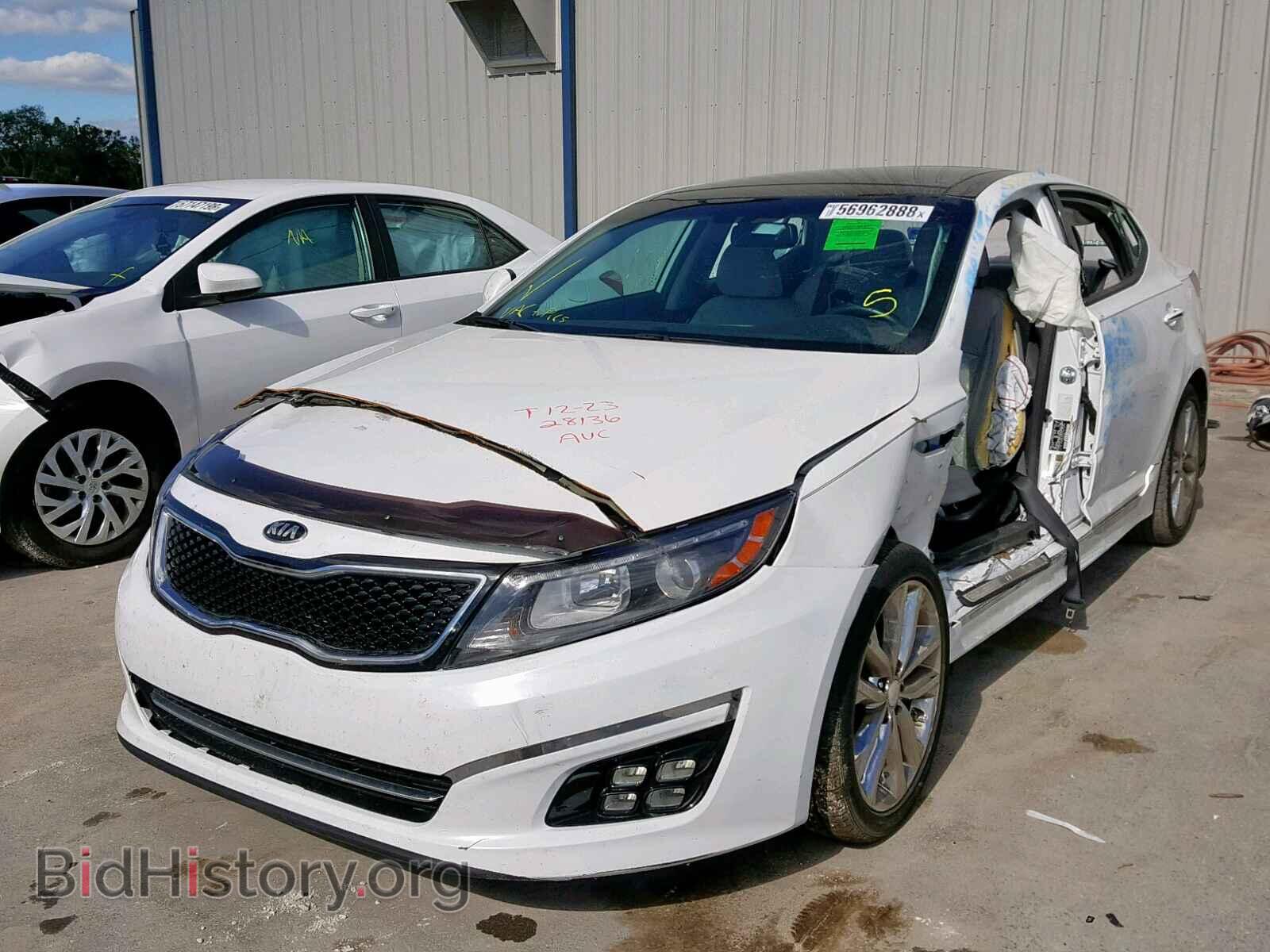 2015 KIA OPTIMA - VIN: 5XXGR4A60FG429032 - Photo 2