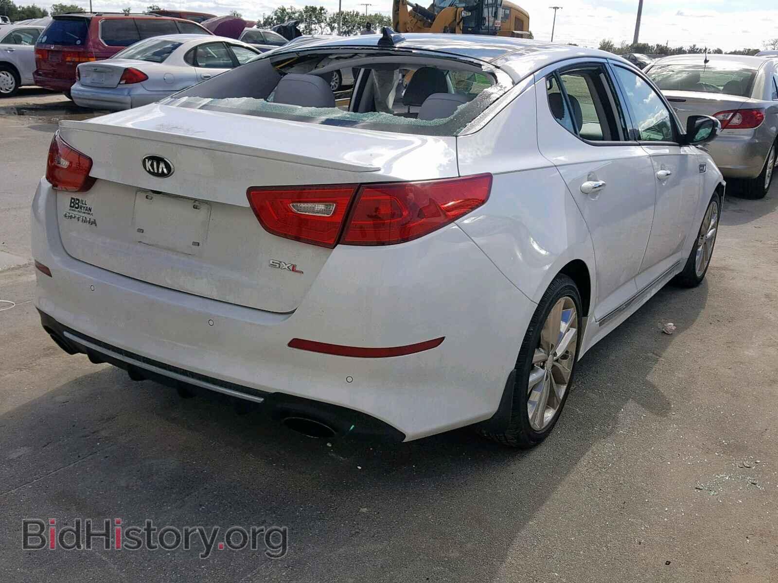 2015 KIA OPTIMA - VIN: 5XXGR4A60FG429032 - Photo 4