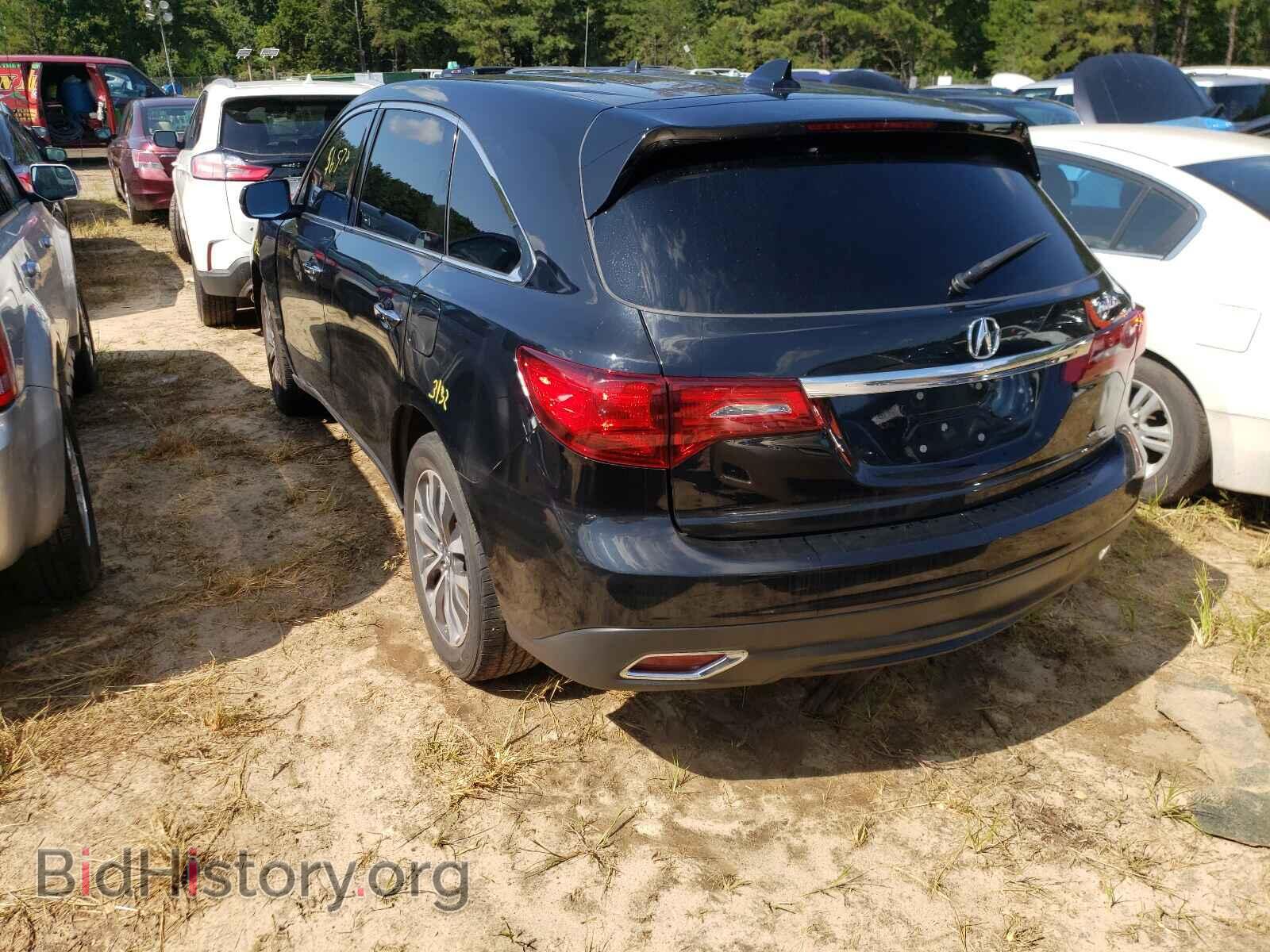 2016 ACURA MDX - VIN: 5FRYD4H44GB044079 - Фото 3