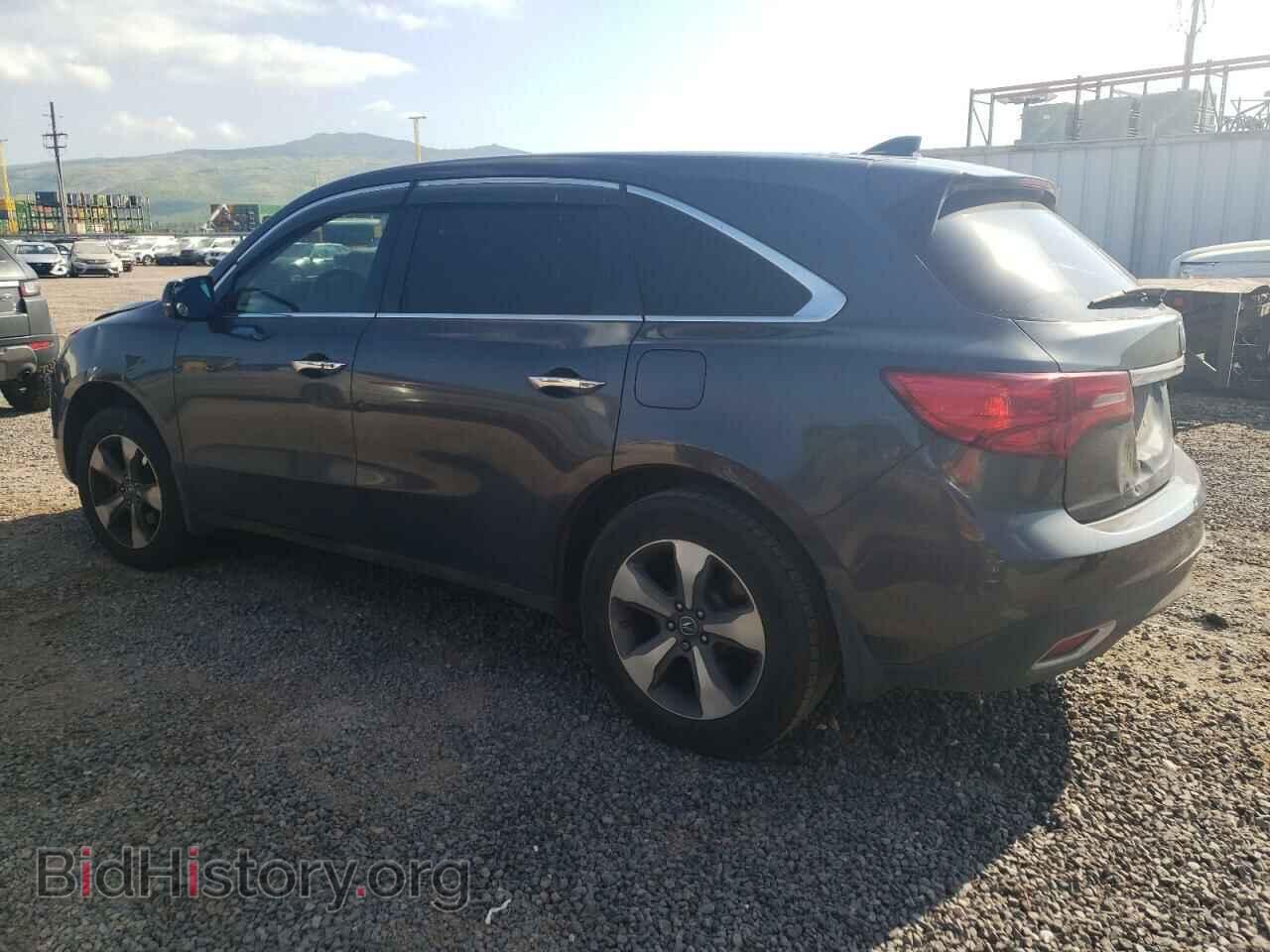 2016 ACURA MDX - VIN: 5FRYD3H27GB016656 - Фото 2