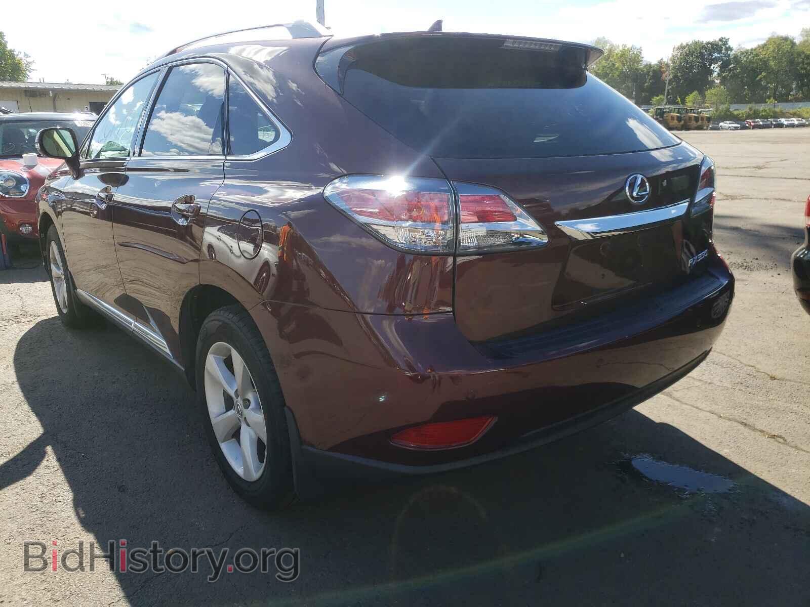 2013 LEXUS RX350 - VIN: 2T2BK1BA8DC216183 - Фото 3