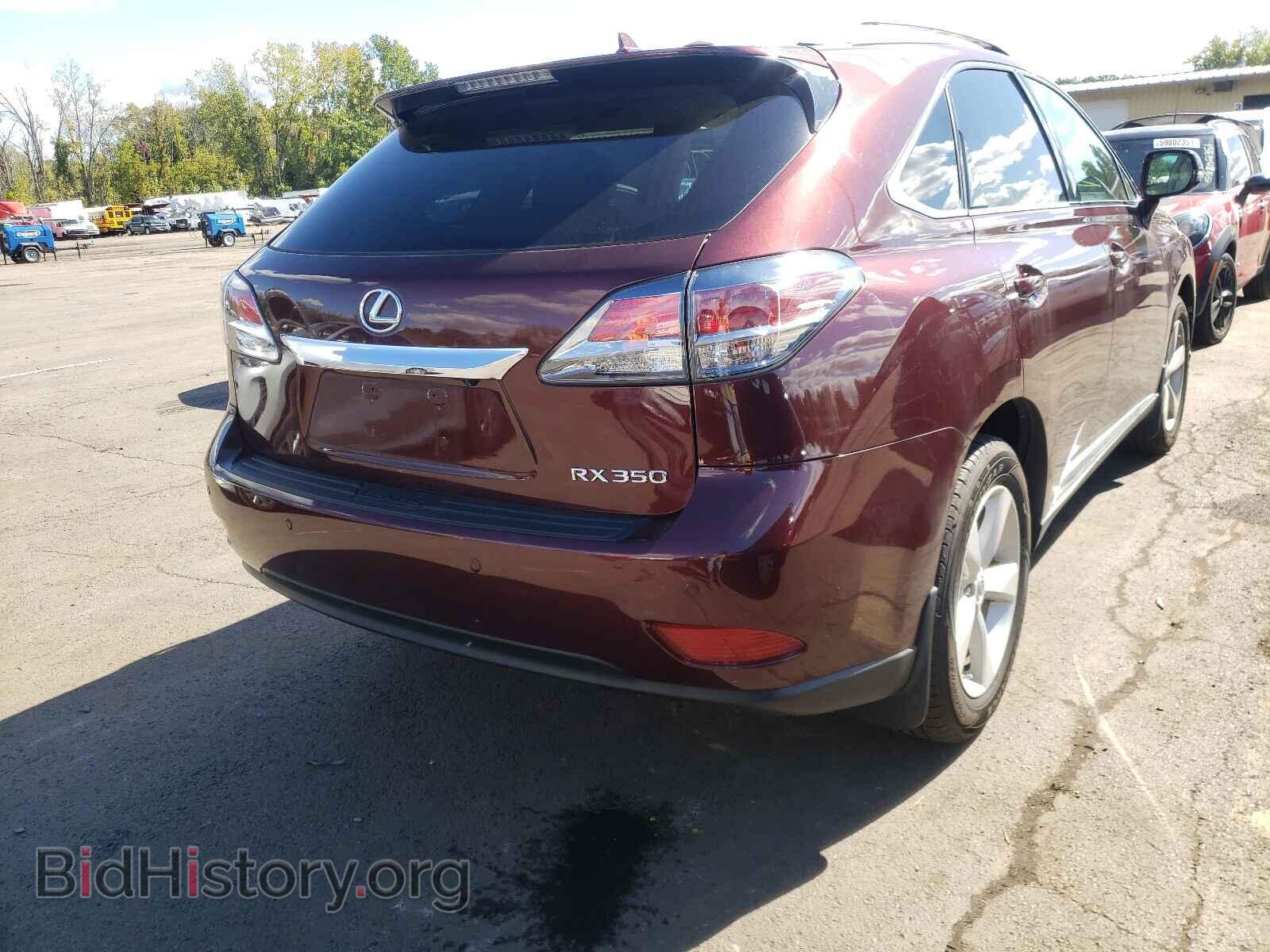 2013 LEXUS RX350 - VIN: 2T2BK1BA8DC216183 - Фото 4