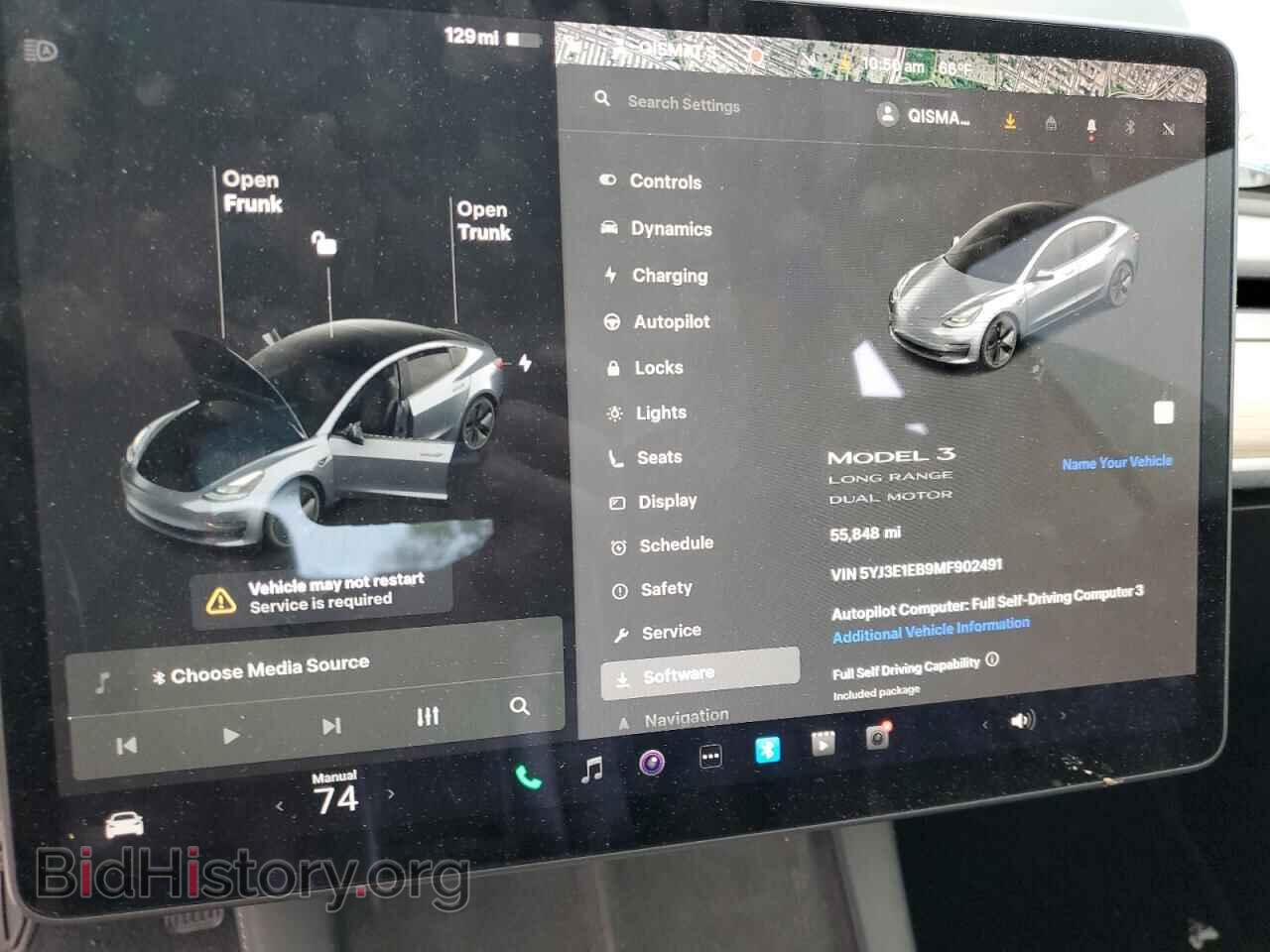 2021 TESLA MODEL 3 - VIN: 5YJ3E1EB9MF902491 - Photo 9